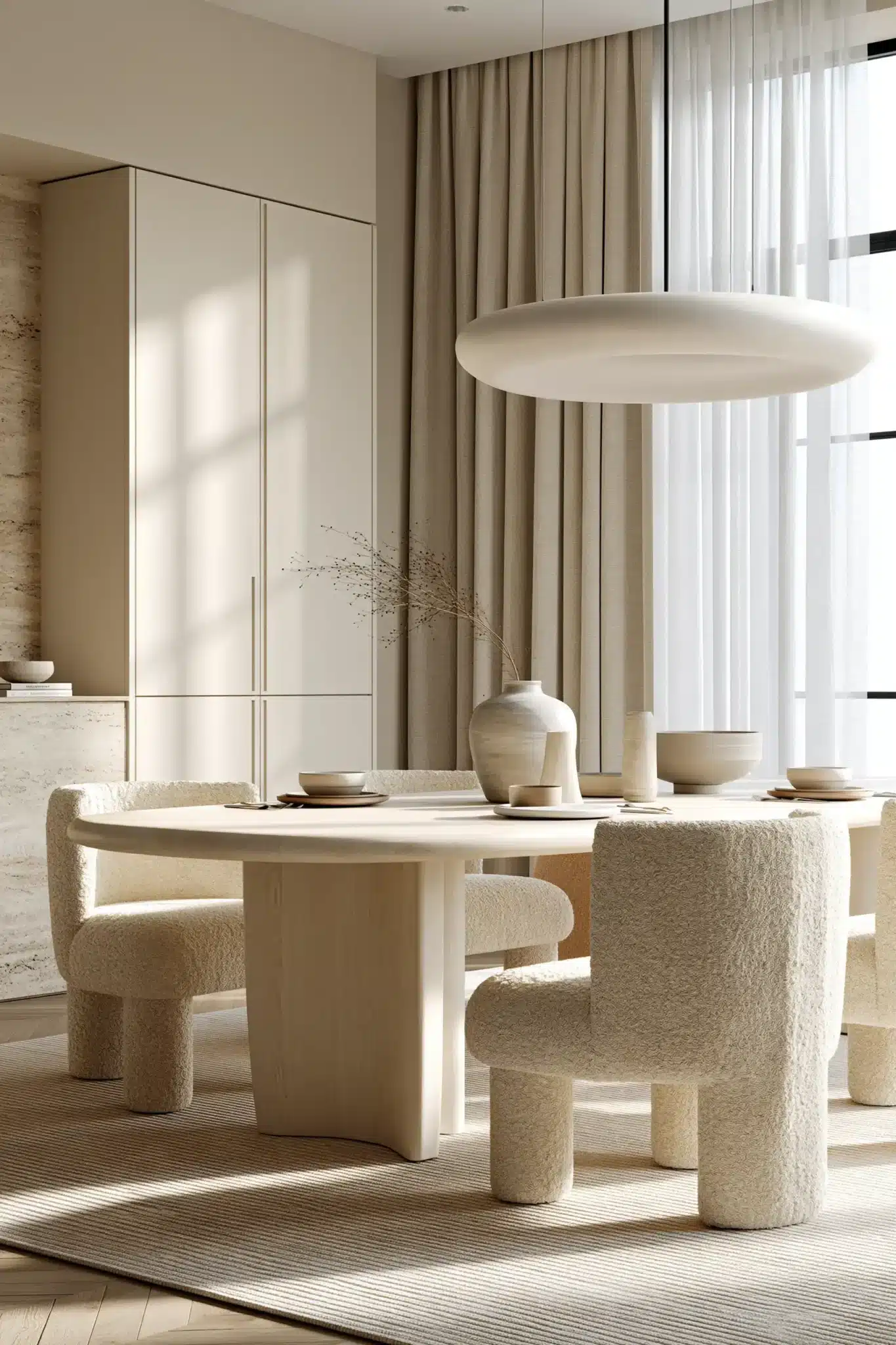 29 Modern Dining Room Ideas for a Table That Stays Out of the Way 25 modern dining room