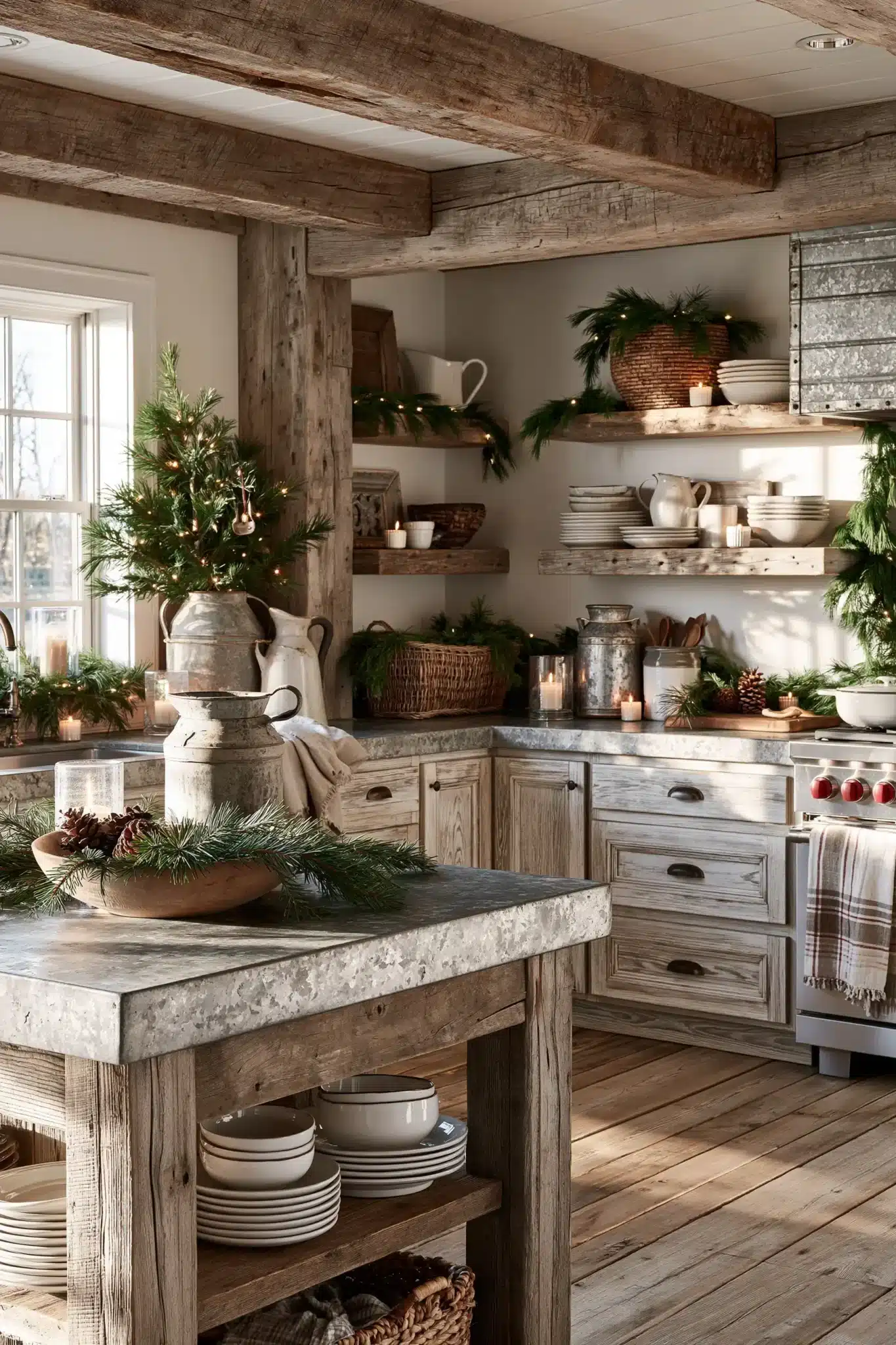 29 Christmas Kitchen Decor Ideas for a Room You Actually Cook In 26 christmas kitchen decor