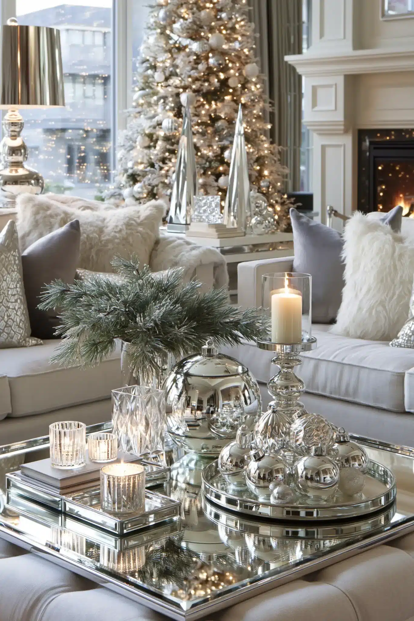 29 Modern Christmas Decor Ideas for a Home With Clean Lines 26 modern christmas decor