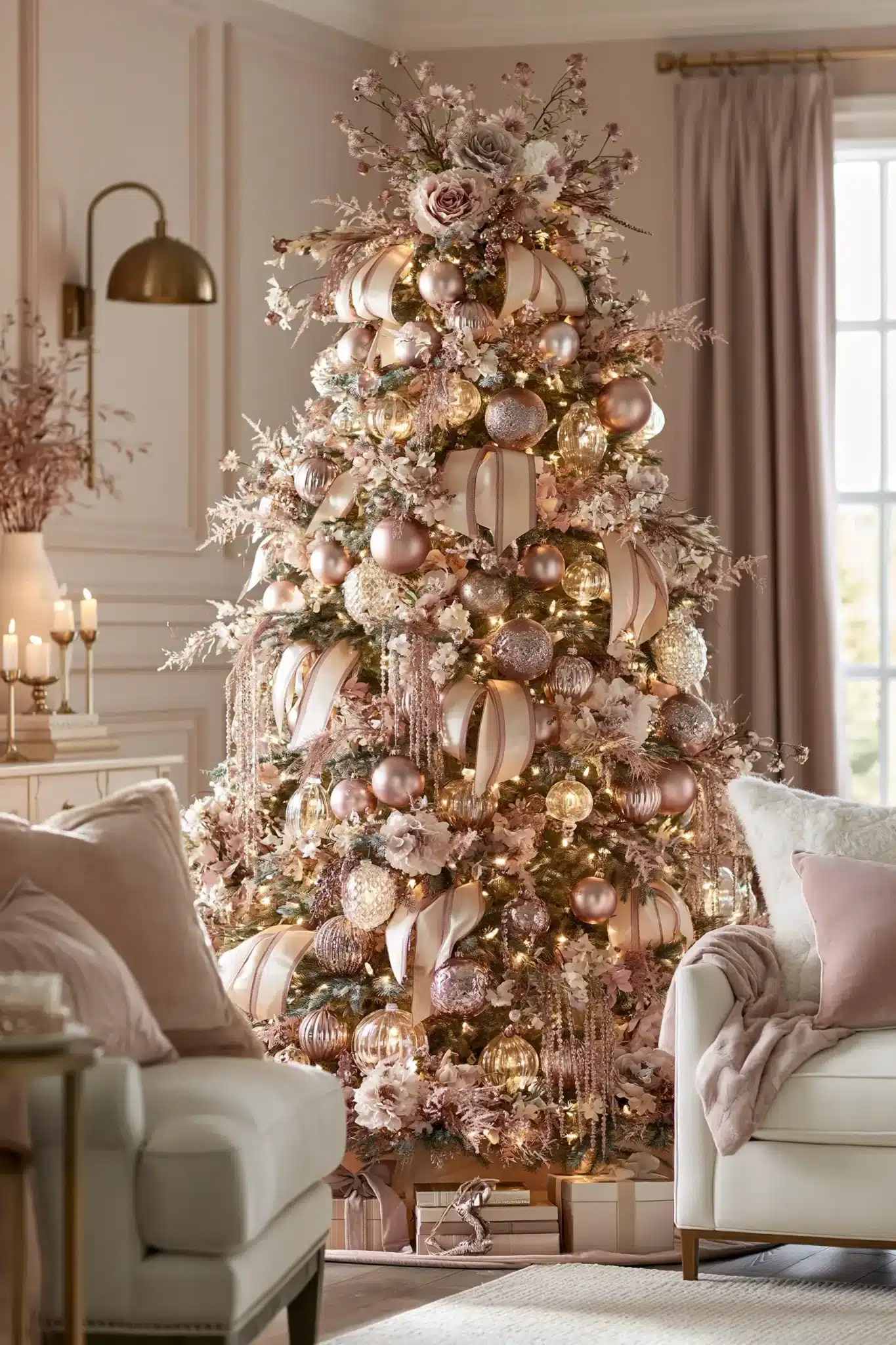 29 Christmas Tree Decor Ideas That Keep the Tree From Looking Busy 26 christmas tree decor ideas