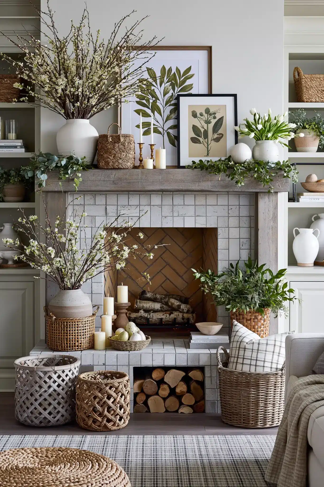 29 Spring Easter Decor Ideas That Keep the Table Simple 27 spring easter decor