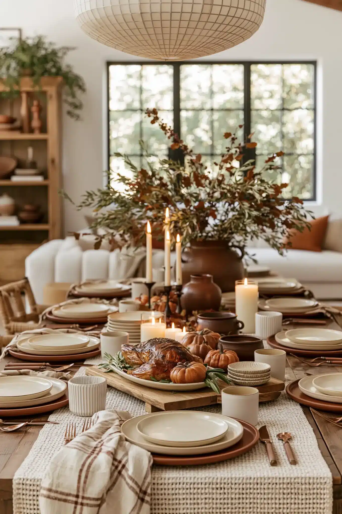 29 Simple Thanksgiving Table Decor Ideas for a Climb That Feels Calm 27 simple thanksgiving table decor