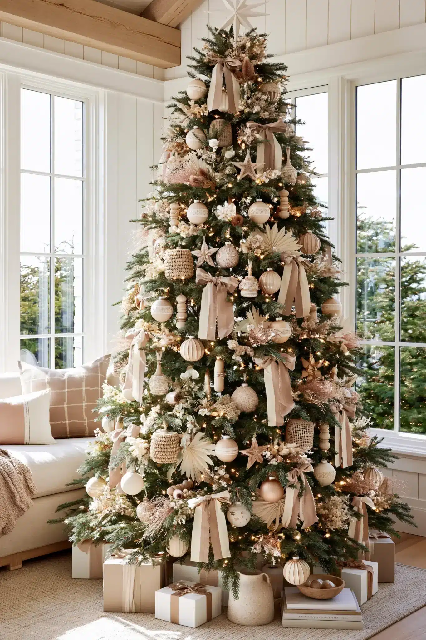29 Christmas Tree Decor Ideas That Keep the Tree From Looking Busy 27 christmas tree decor ideas