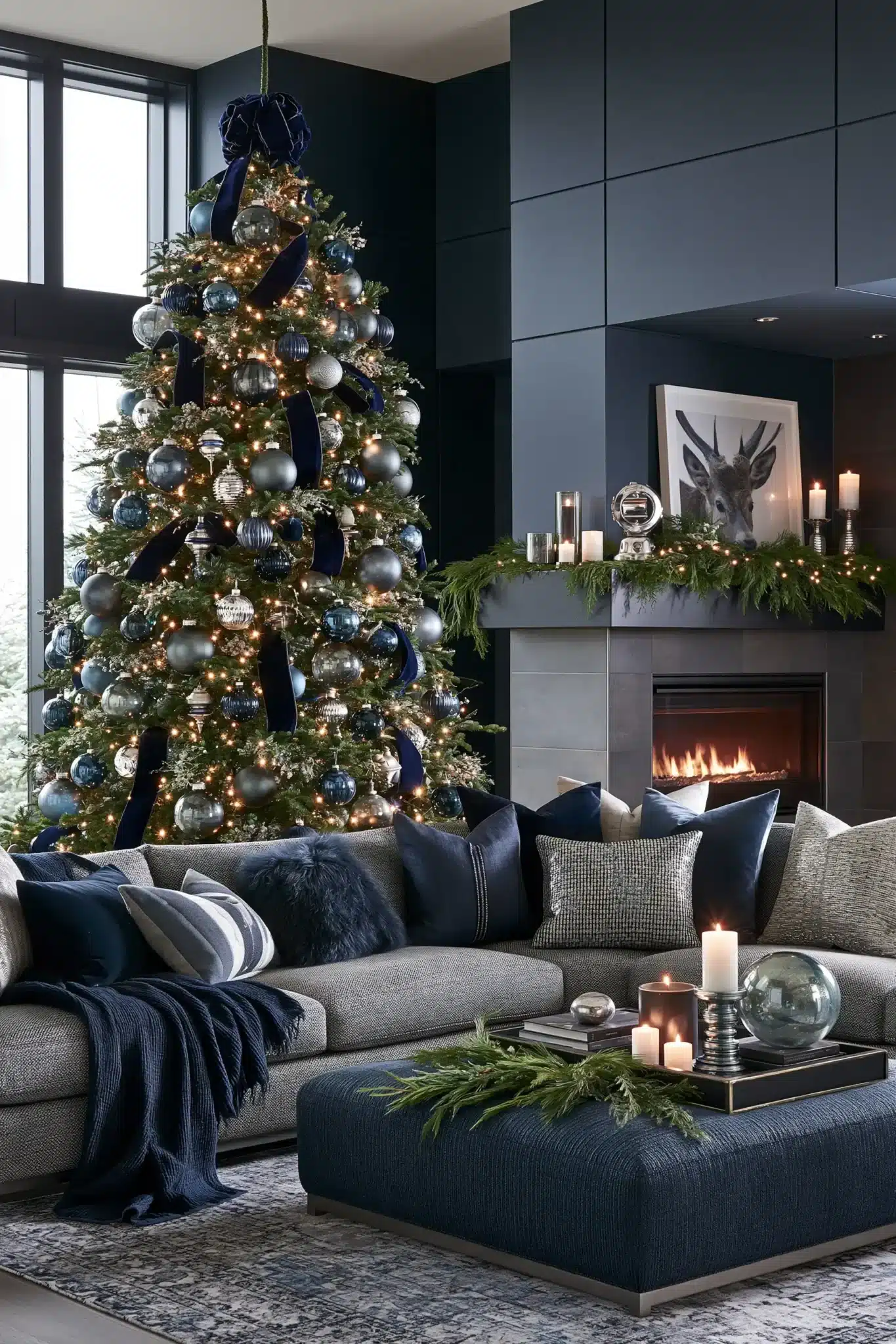 29 Moody Christmas Decor Ideas for a Season That Feels Calm 27 moody christmas decor