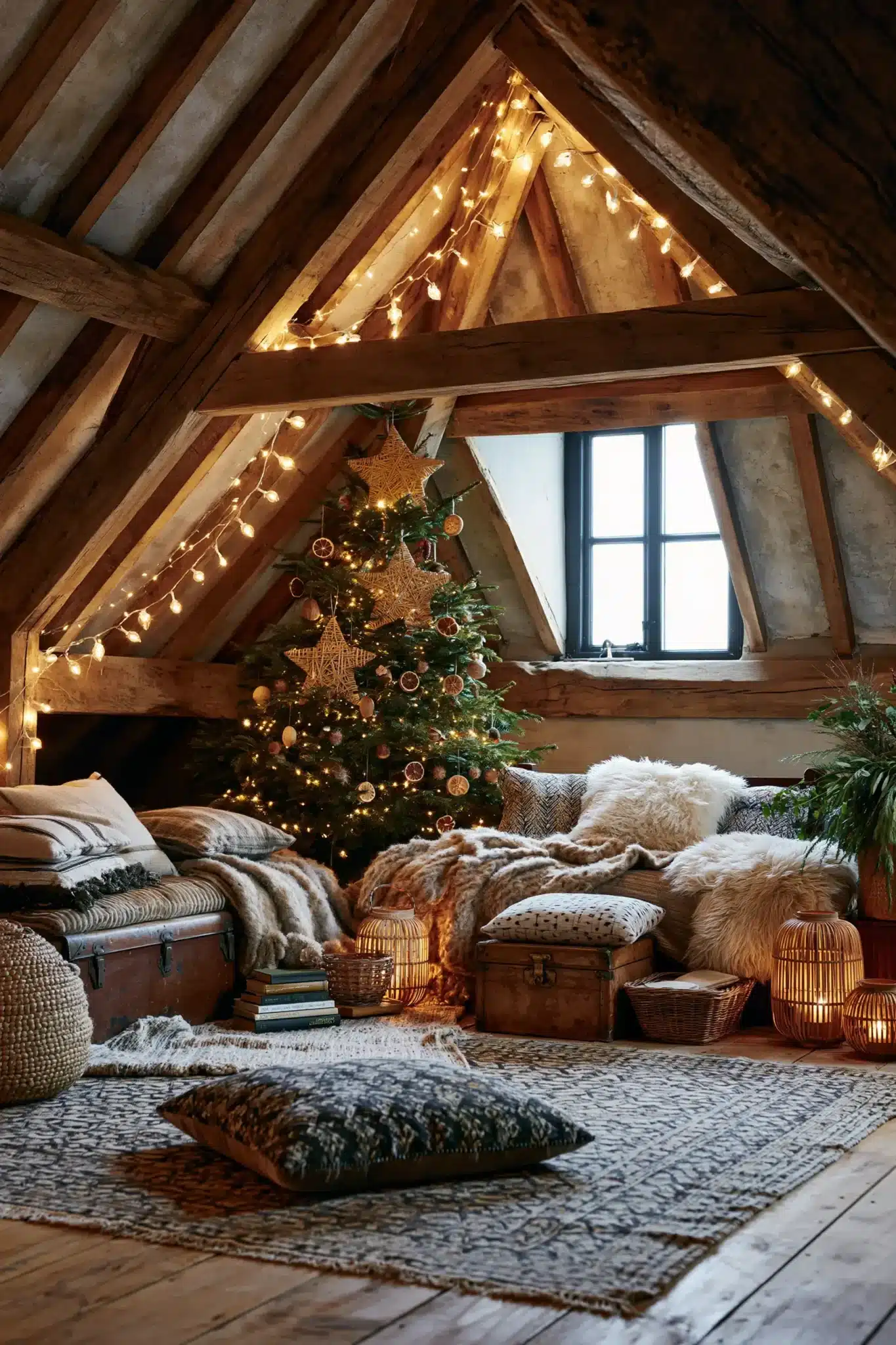 29 Boho Christmas Decor Ideas for a Tree That Feels Handmade 28 boho christmas decor