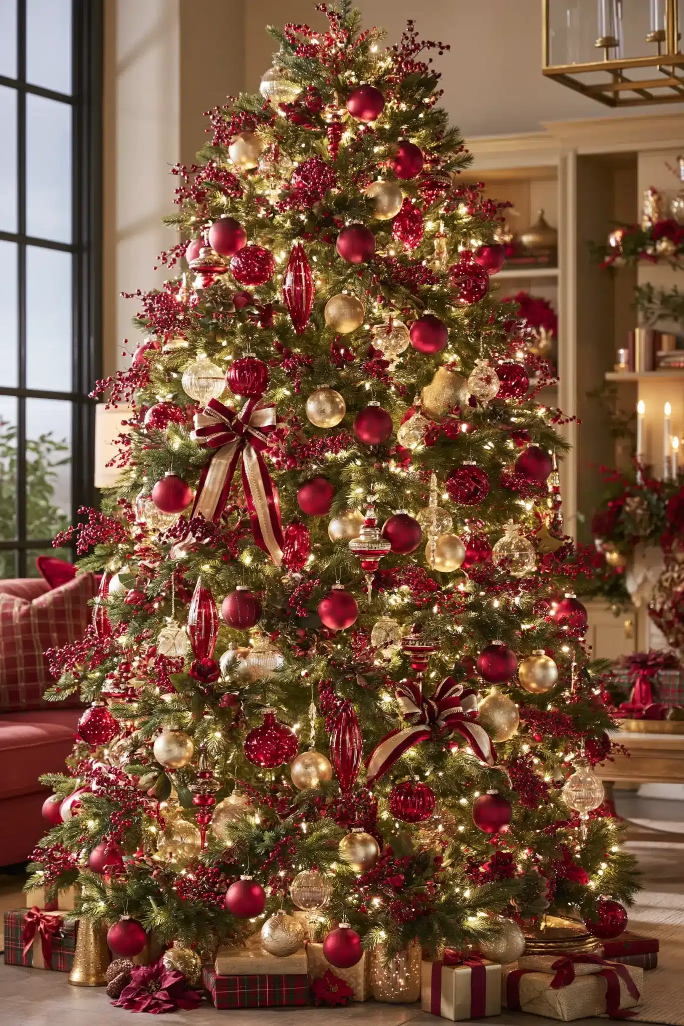 29 Christmas Tree Decor Ideas That Keep the Tree From Looking Busy 28 christmas tree decor ideas