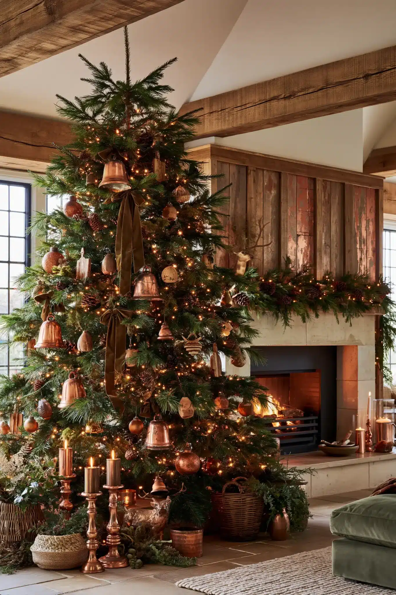 29 Moody Christmas Decor Ideas for a Season That Feels Calm 28 moody christmas decor