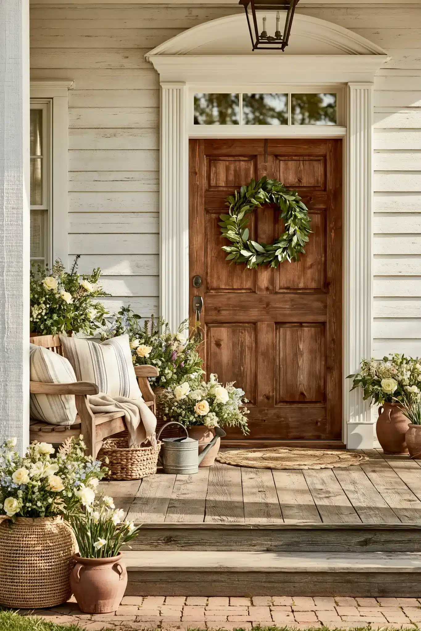 29 Spring Front Porch Decor Ideas for a Door That Says Welcome 28 spring front porch decor
