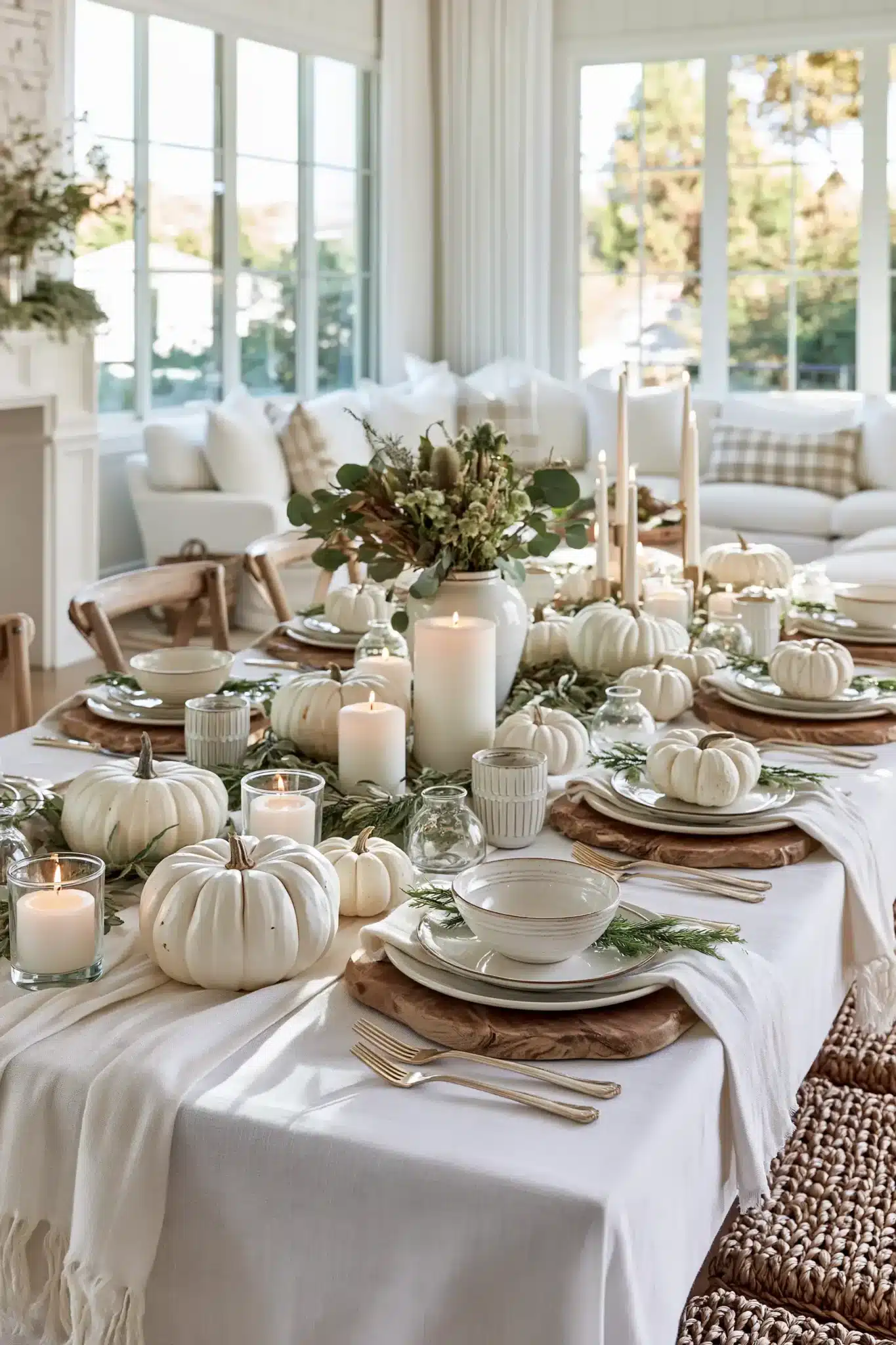 29 Simple Thanksgiving Table Decor Ideas for a Climb That Feels Calm 28 simple thanksgiving table decor
