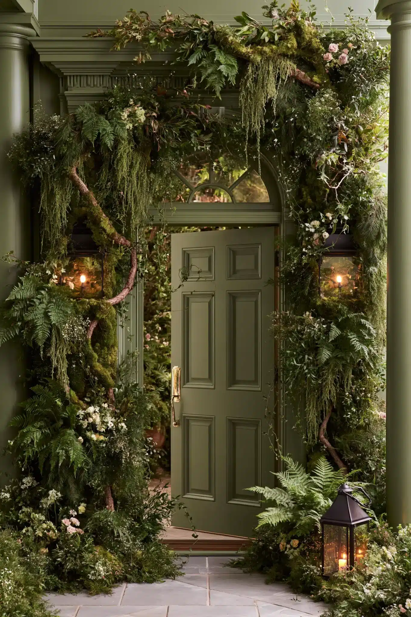 29 Spring Front Door Decor Ideas for an Entrance That Feels Fresh 28 spring front door decor