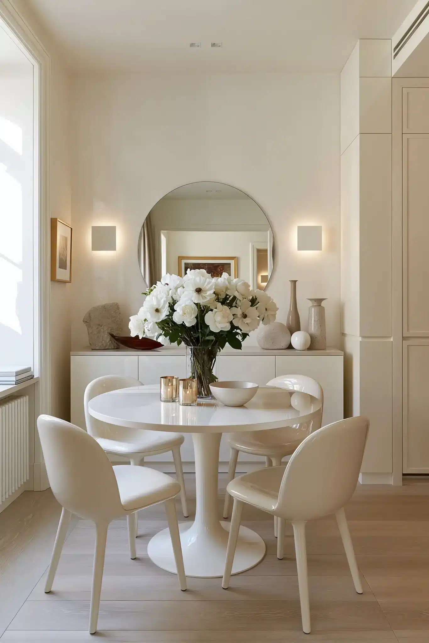 29 Modern Dining Room Ideas for a Table That Stays Out of the Way 28 modern dining room