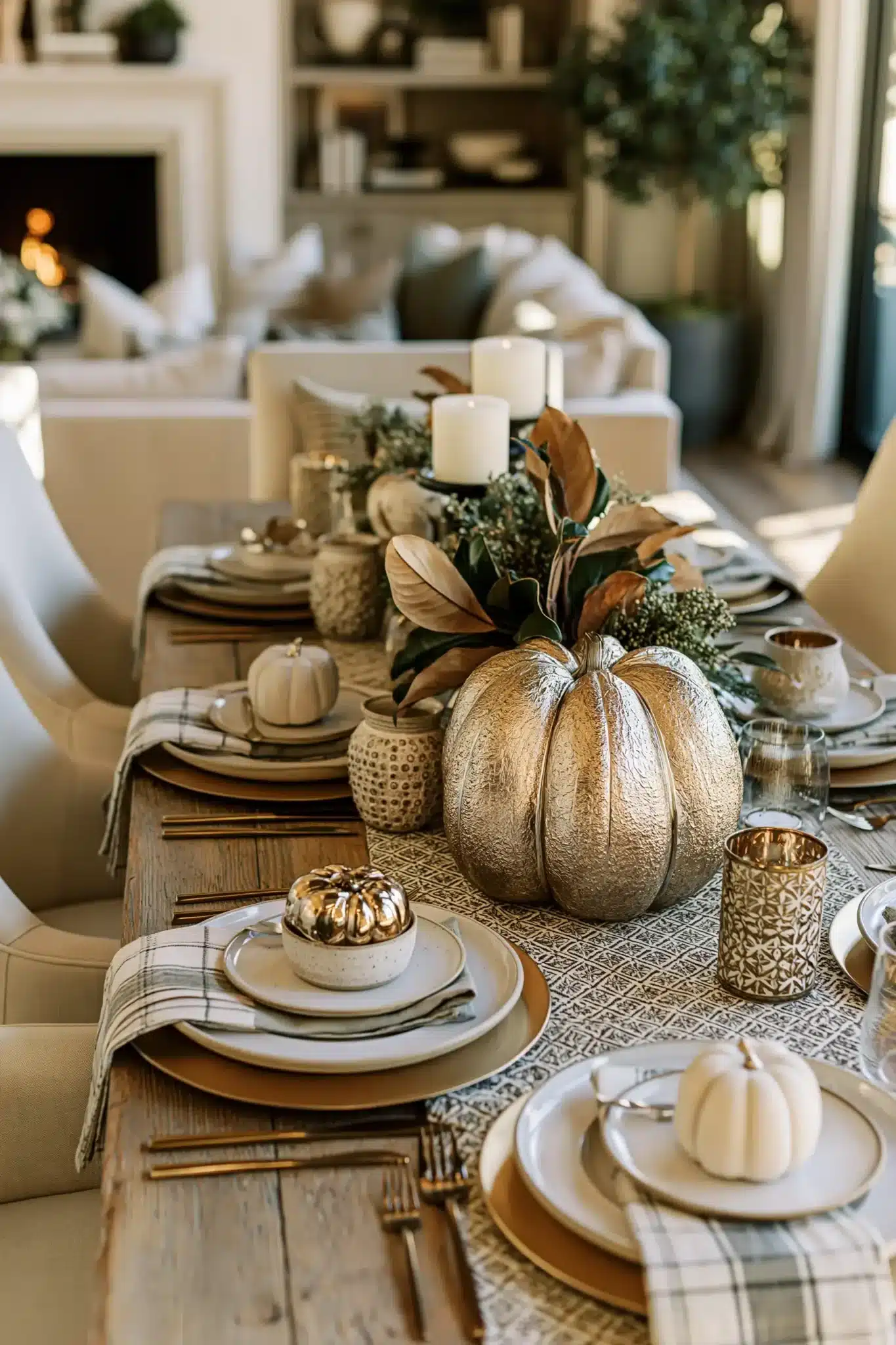 29 Thanksgiving Decor Ideas That Use What You Already Have 28 thanksgiving decor ideas