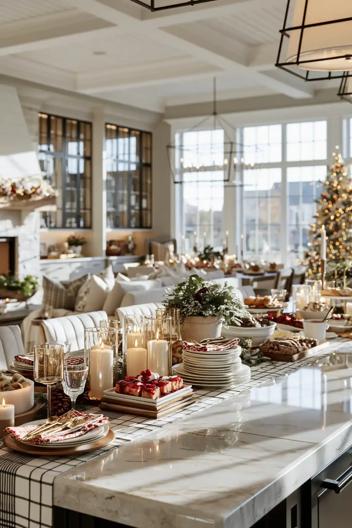 29 Christmas Kitchen Decor Ideas for a Room You Actually Cook In 28 christmas kitchen decor