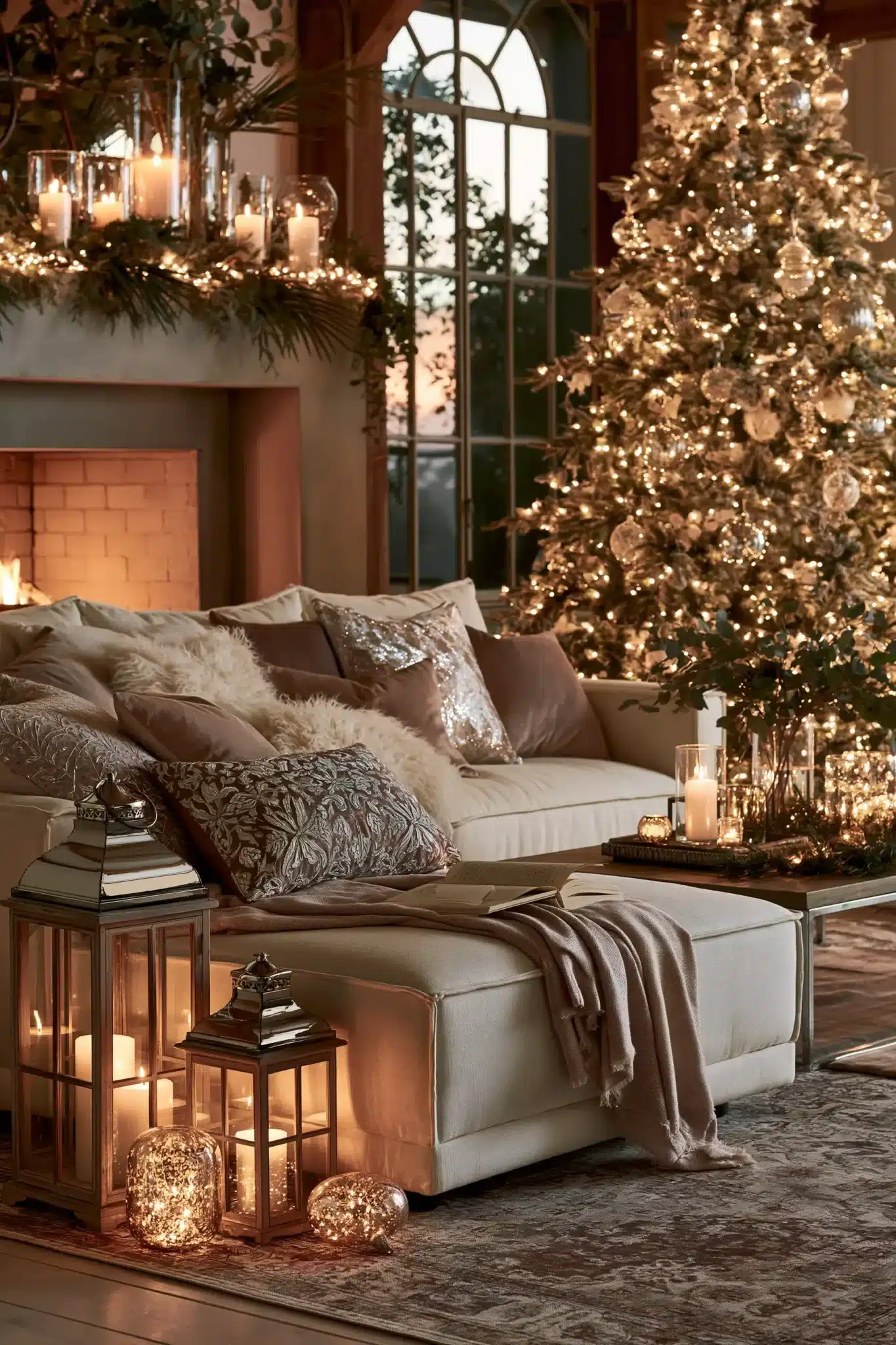 29 Modern Christmas Decor Ideas for a Home With Clean Lines 29 modern christmas decor