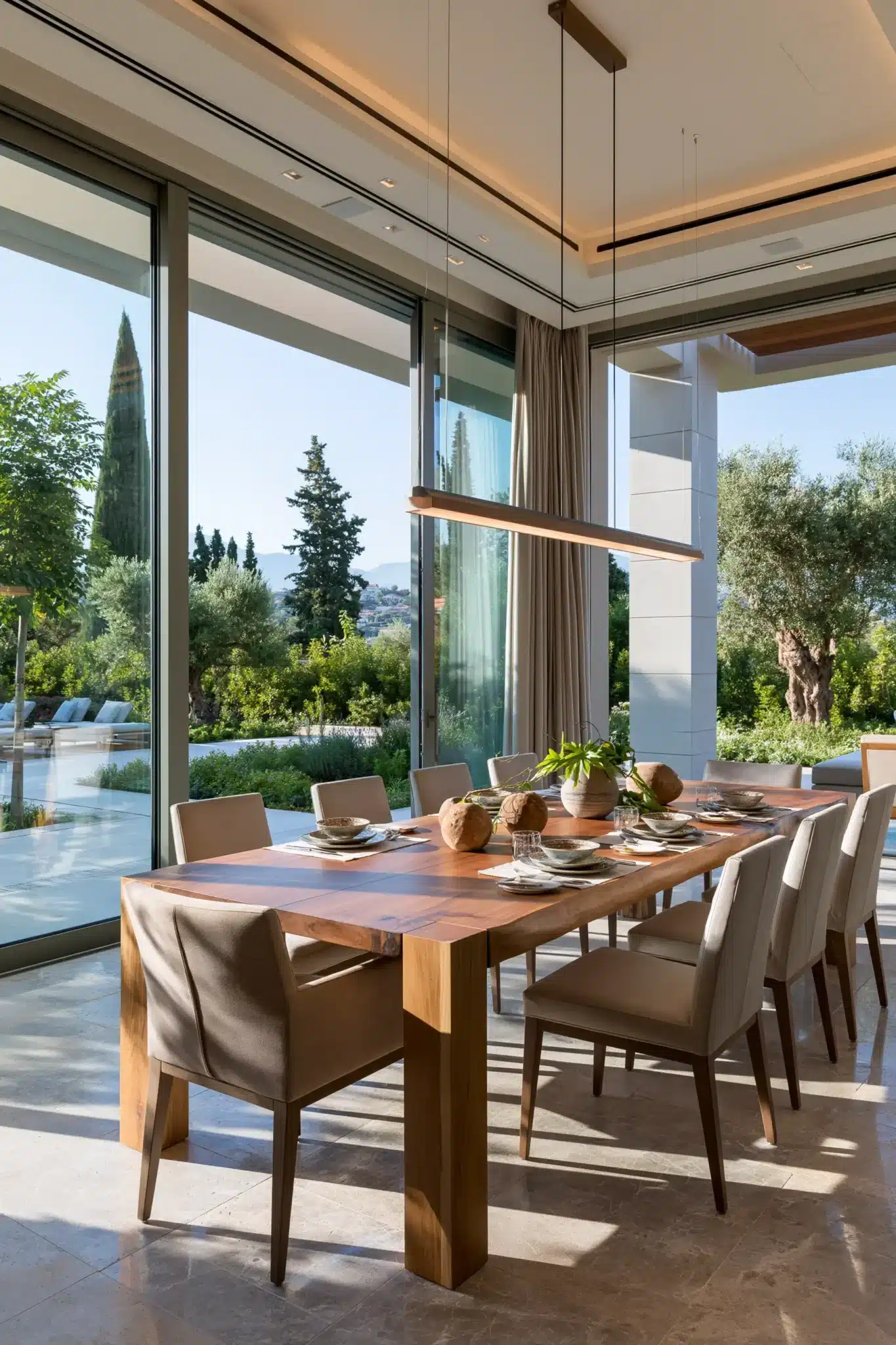 29 Modern Dining Room Ideas for a Table That Stays Out of the Way 29 modern dining room