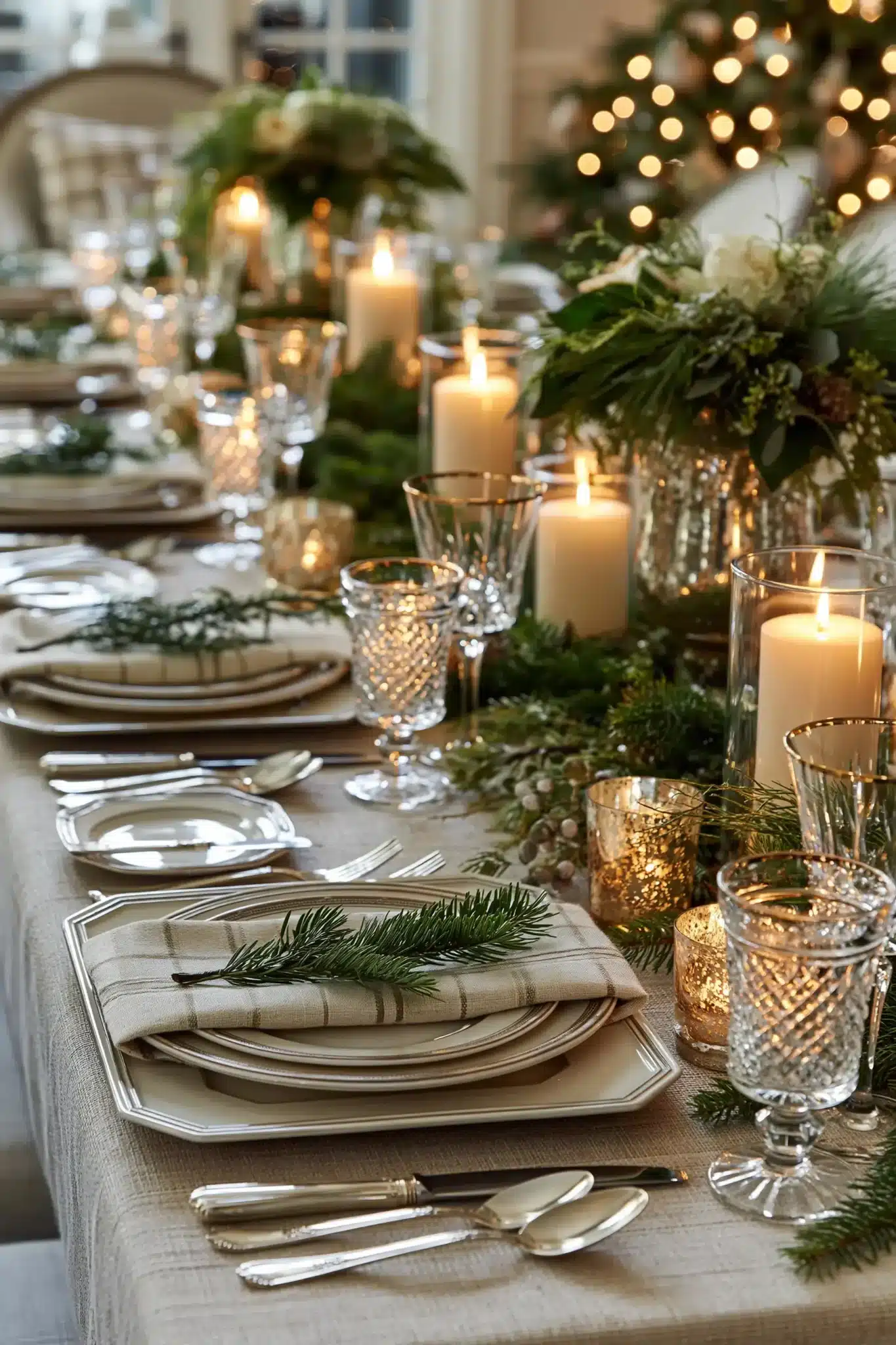 29 Christmas Table Decor Ideas for a Spread That Is Easy to Reset 29 christmas table decor