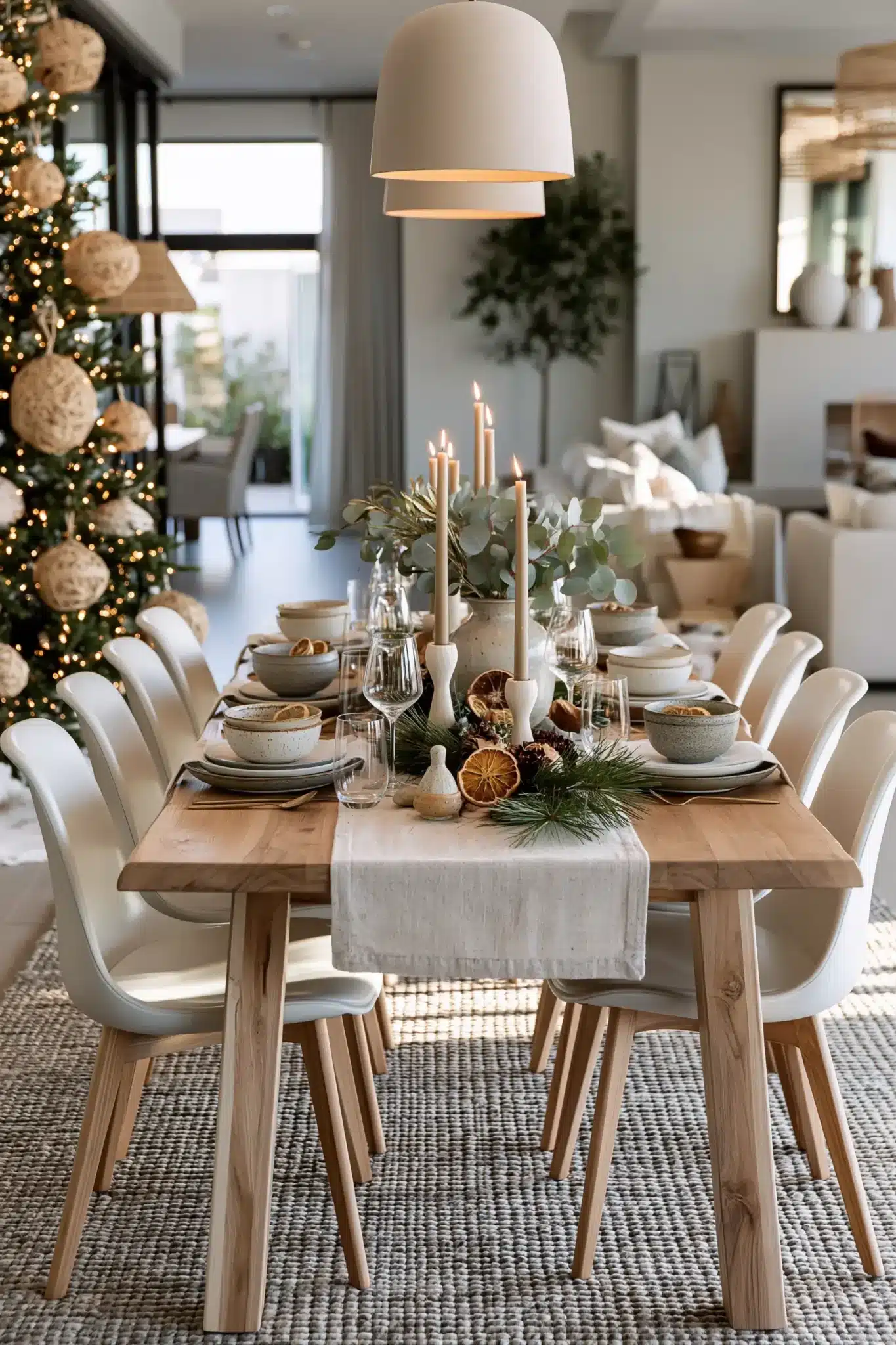29 Boho Christmas Decor Ideas for a Tree That Feels Handmade 3 boho christmas decor