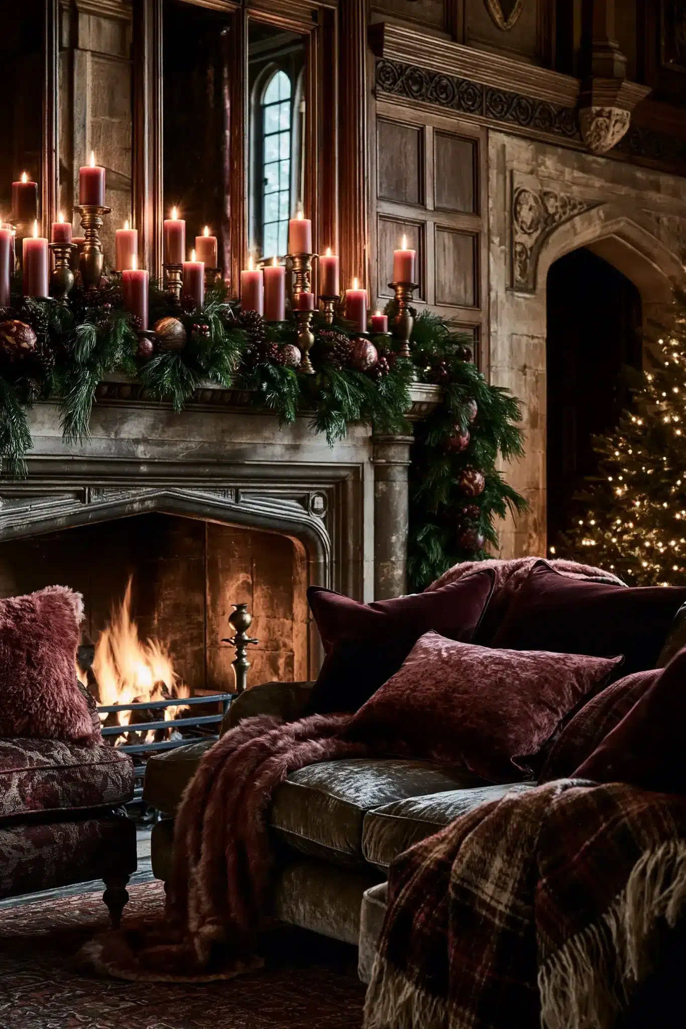 29 Moody Christmas Decor Ideas for a Season That Feels Calm 3 moody christmas decor