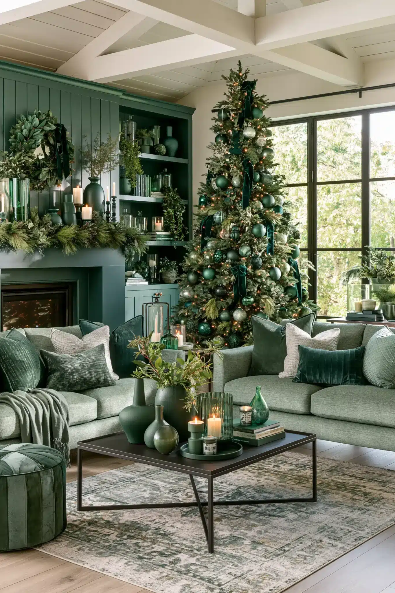 29 Modern Christmas Decor Ideas for a Home With Clean Lines 3 modern christmas decor