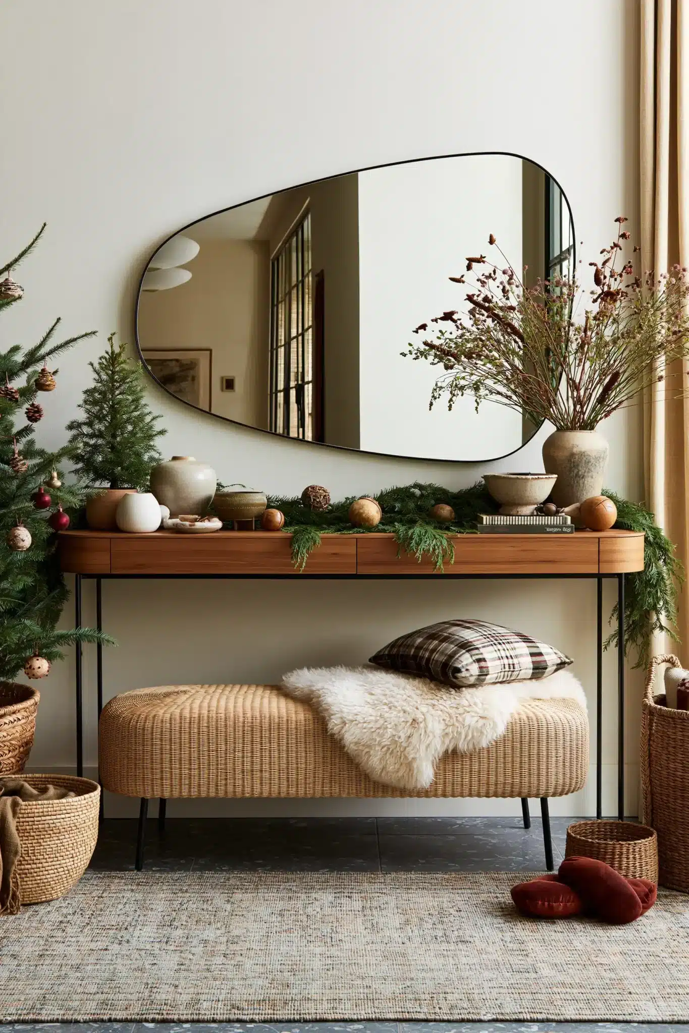 29 Boho Christmas Decor Ideas for a Tree That Feels Handmade 4 boho christmas decor