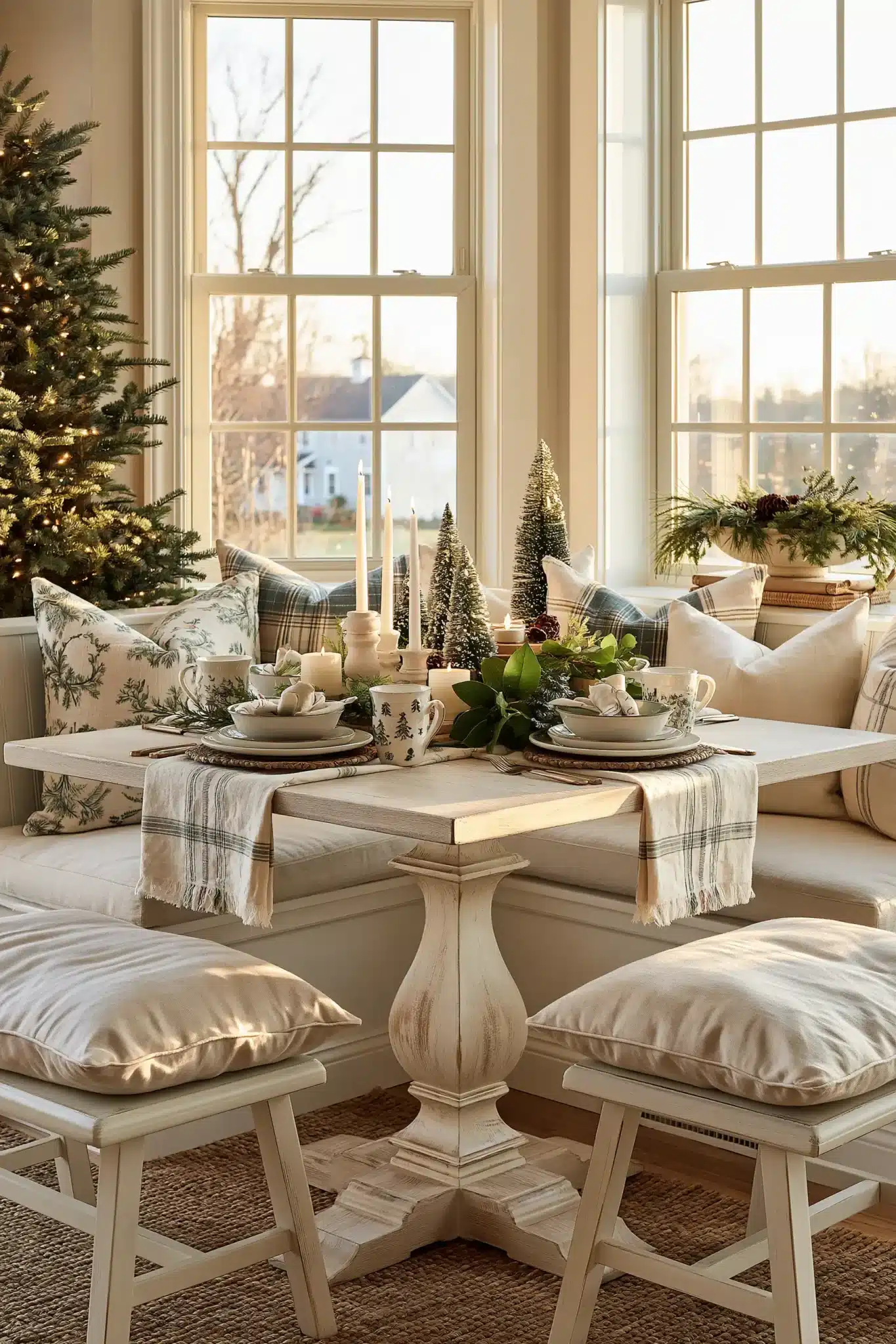 29 Christmas Kitchen Decor Ideas for a Room You Actually Cook In 4 christmas kitchen decor