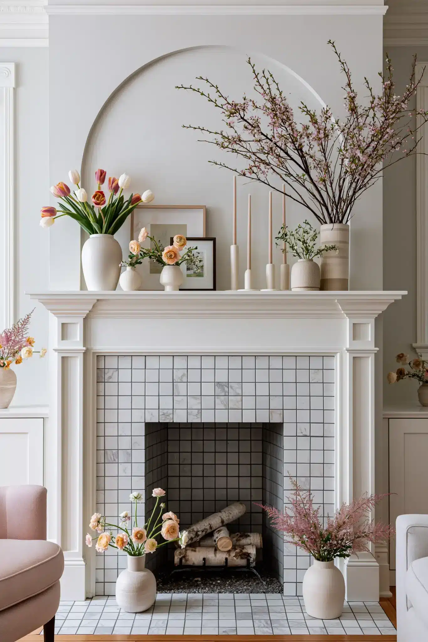 29 Spring Decor Ideas That Use What Is Already in the Yard 4 spring decor ideas