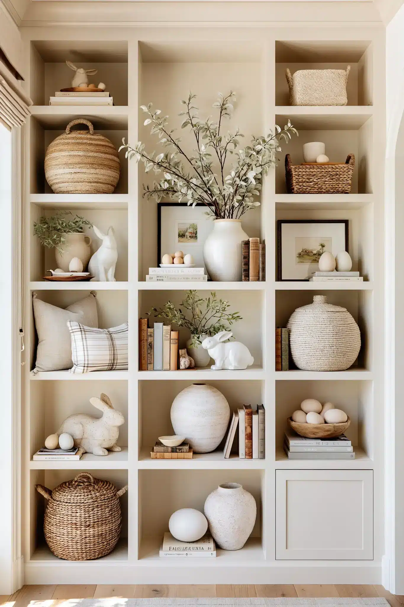 29 Spring Easter Decor Ideas That Keep the Table Simple 4 spring easter decor