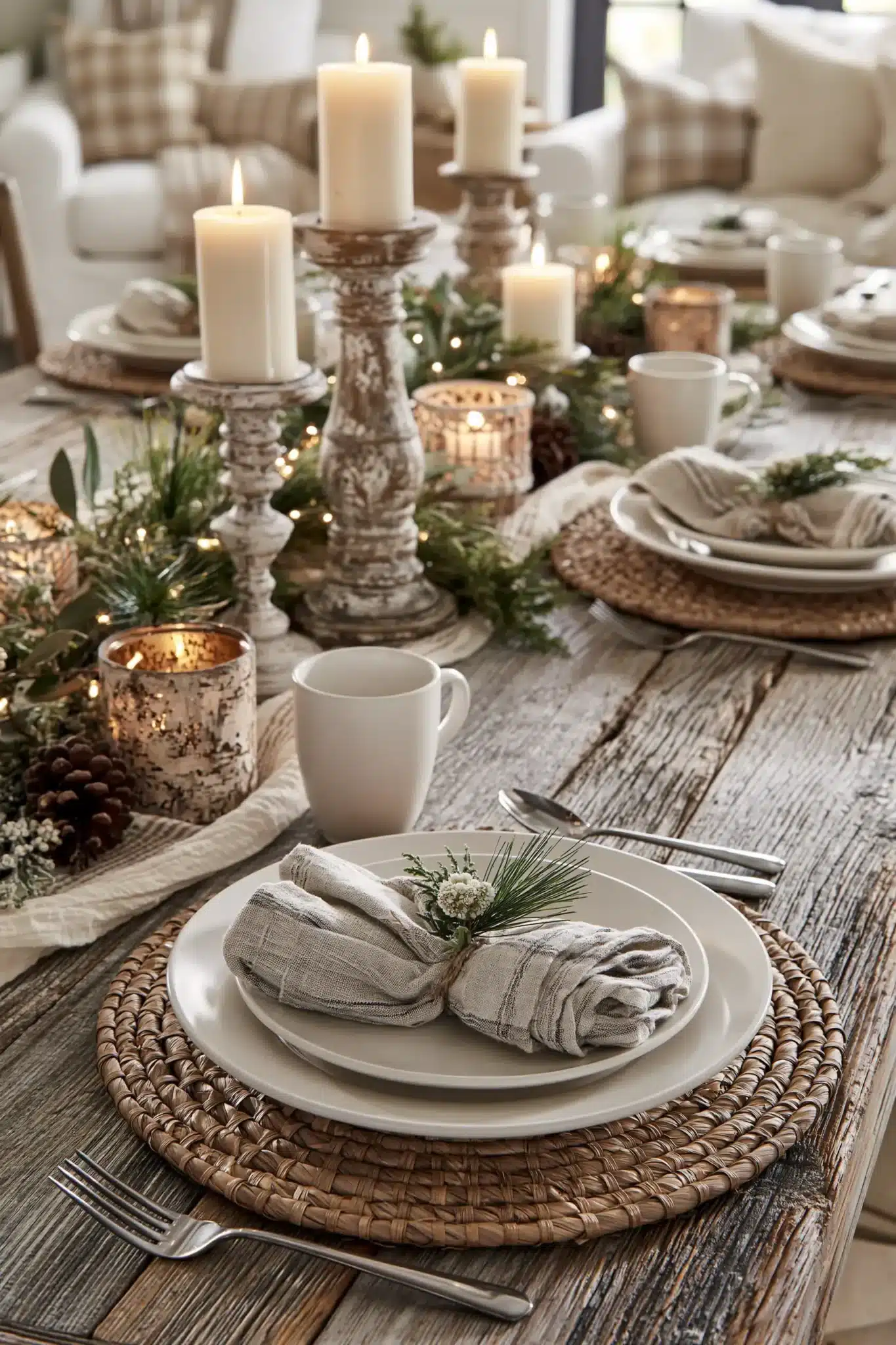 29 Christmas Table Decor Ideas for a Spread That Is Easy to Reset 4 christmas table decor
