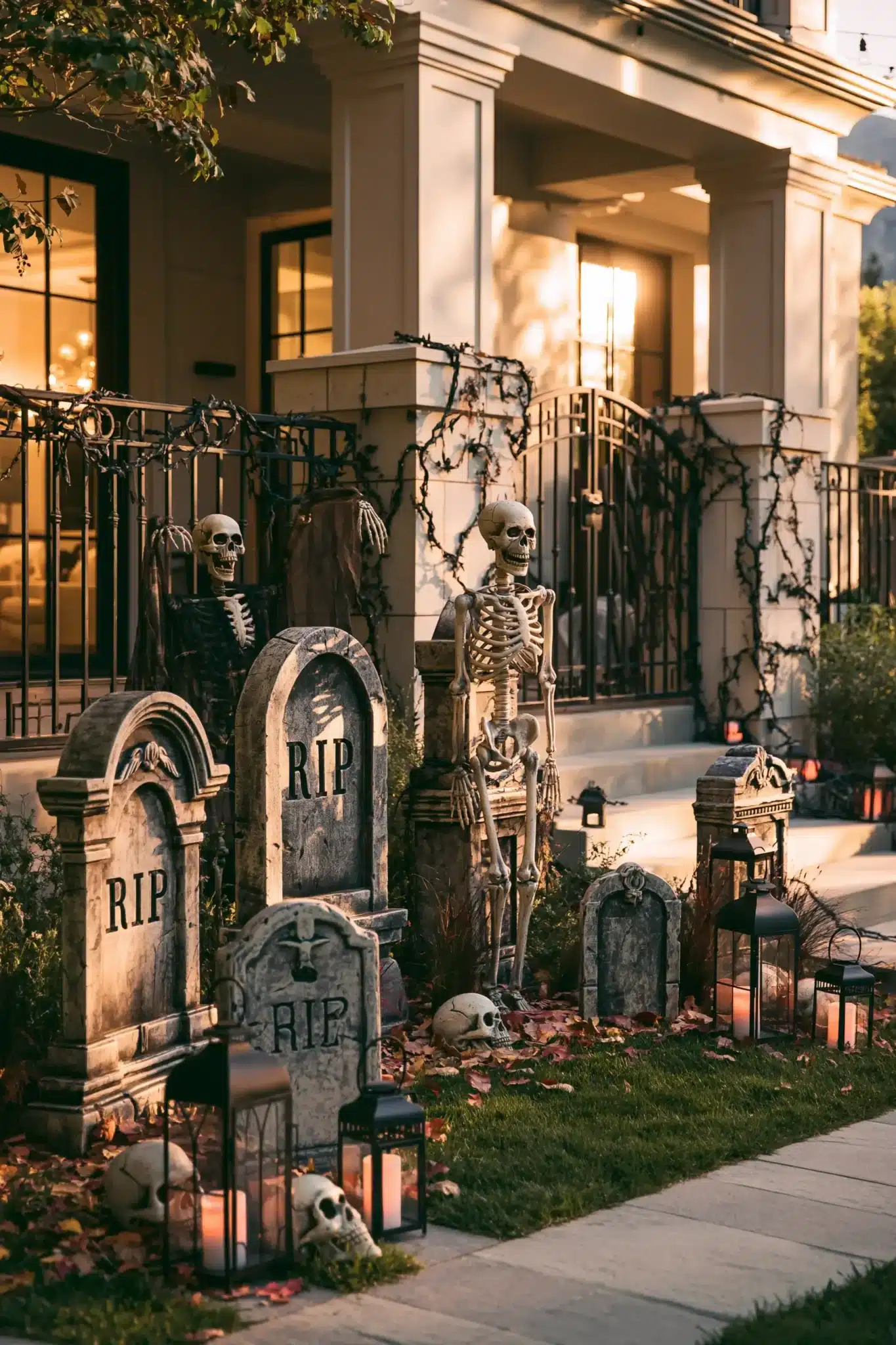 29 Outdoor Halloween Decor Ideas for a Porch That Welcomes, Not Warns 5 outdoor halloween decor