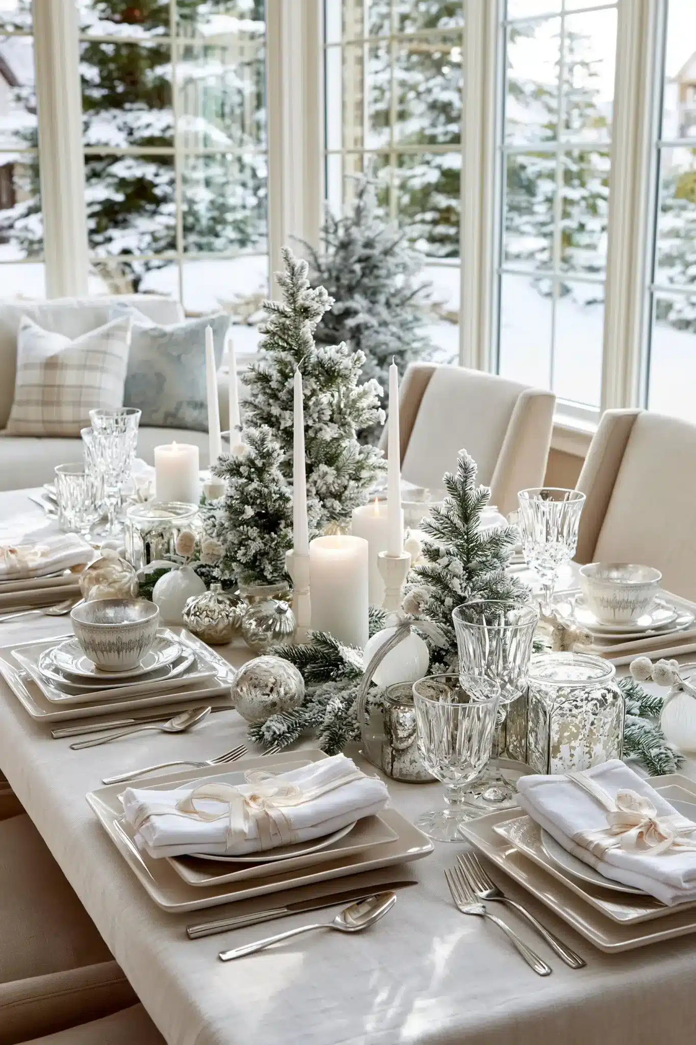 29 Christmas Table Decor Ideas for a Spread That Is Easy to Reset 5 christmas table decor