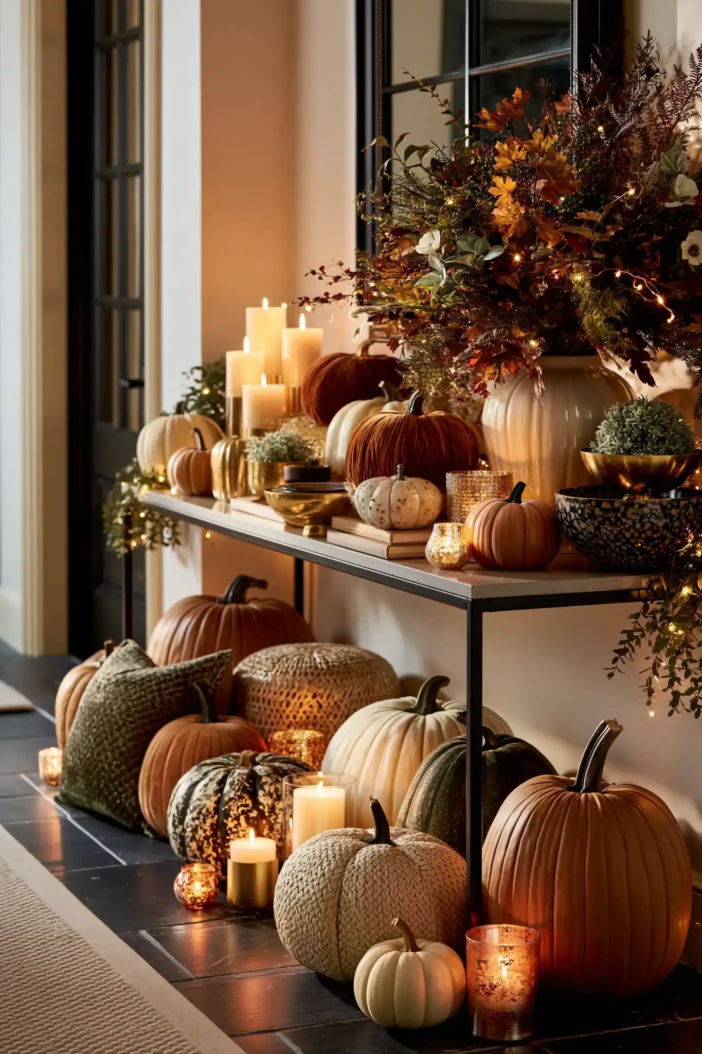 29 Fall Thanksgiving Decor Ideas for a House That Warms Up Slowly 5 fall thanksgiving decor