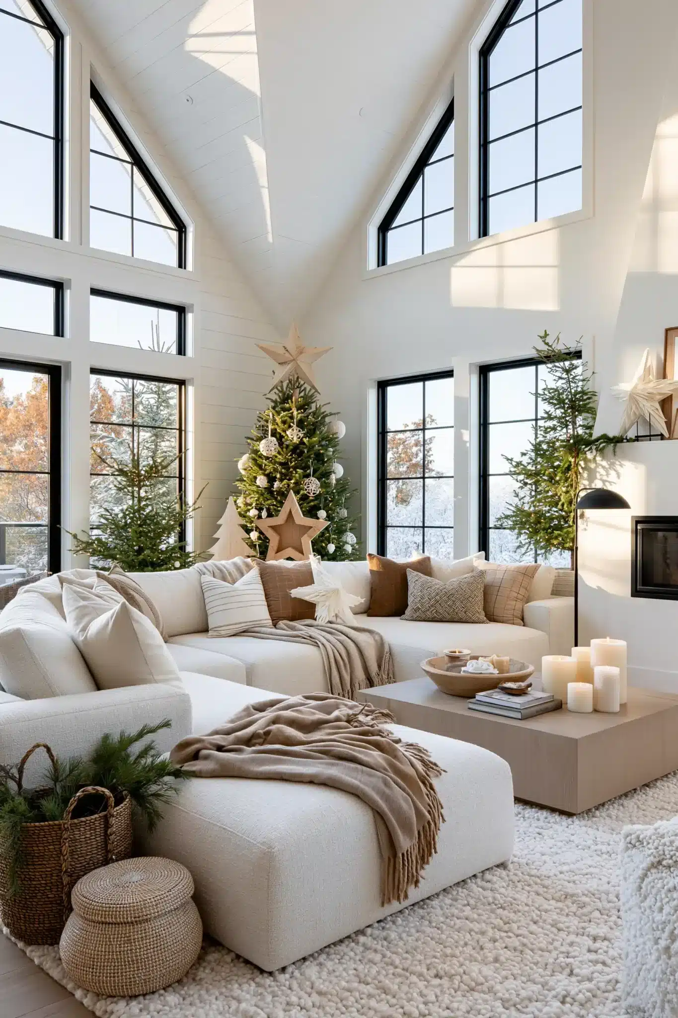 29 Modern Christmas Decor Ideas for a Home With Clean Lines 5 modern christmas decor
