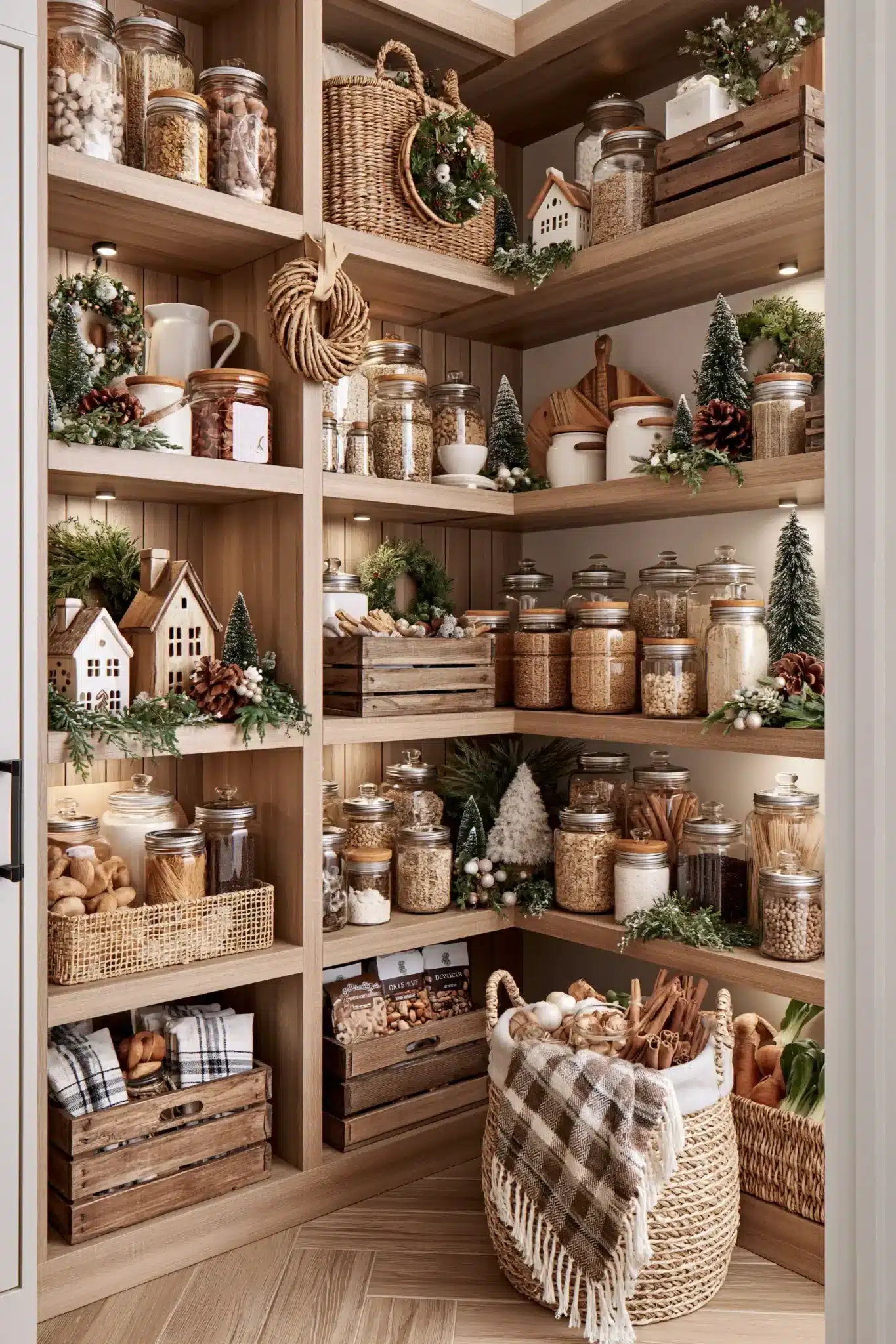 29 Christmas Kitchen Decor Ideas for a Room You Actually Cook In 5 christmas kitchen decor