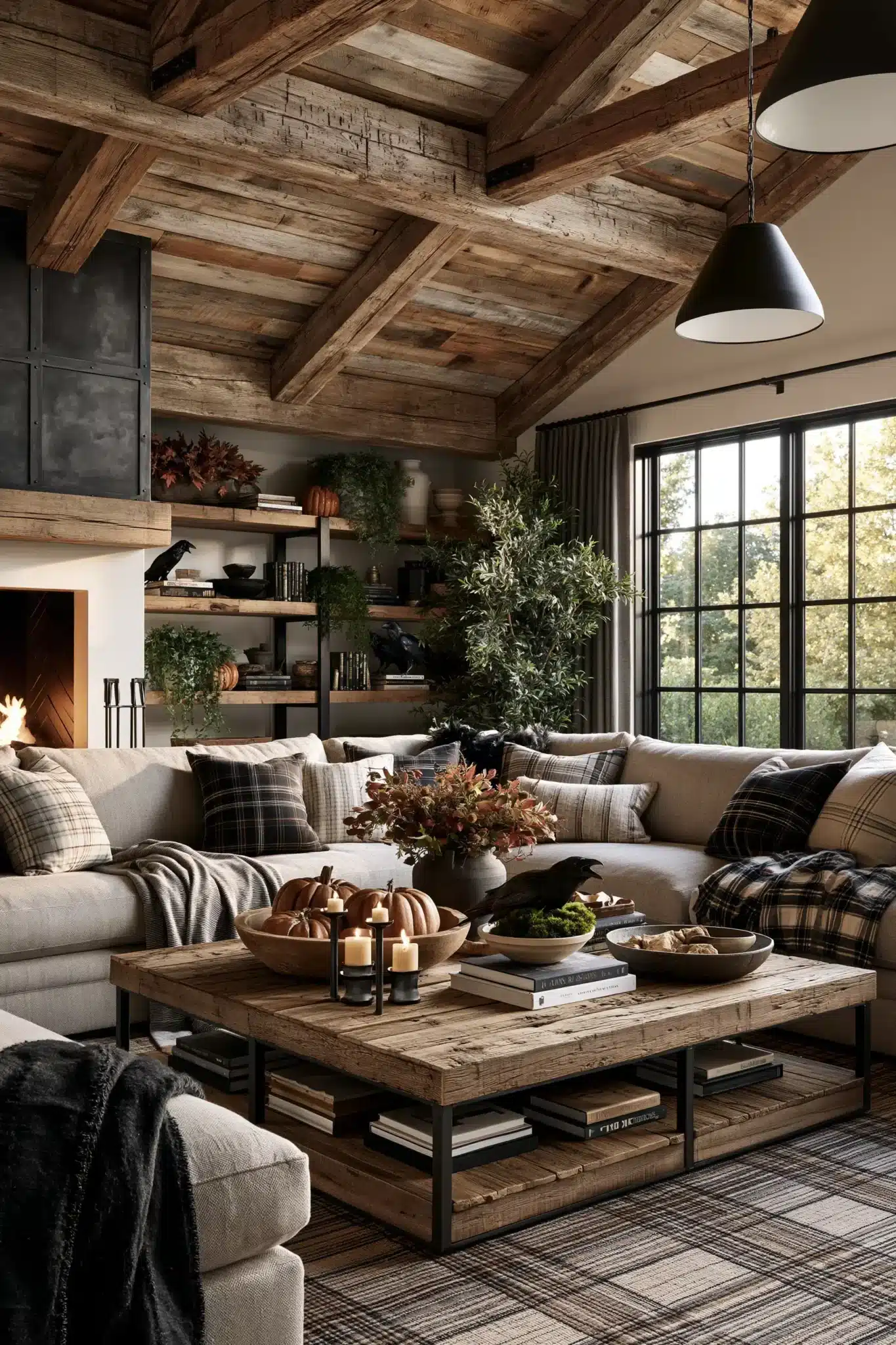 29 Fall Halloween Decor Ideas for a Season That Blends Both Holidays 5 fall halloween decor