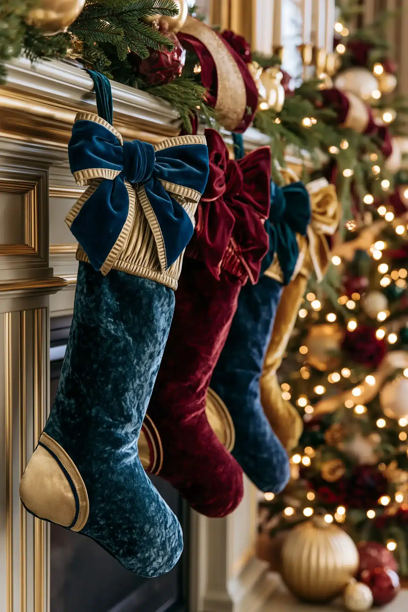 29 Christmas Mantle Decor Ideas for a Hearth That Does Not Compete With the Tree 5 christmas mantle decor