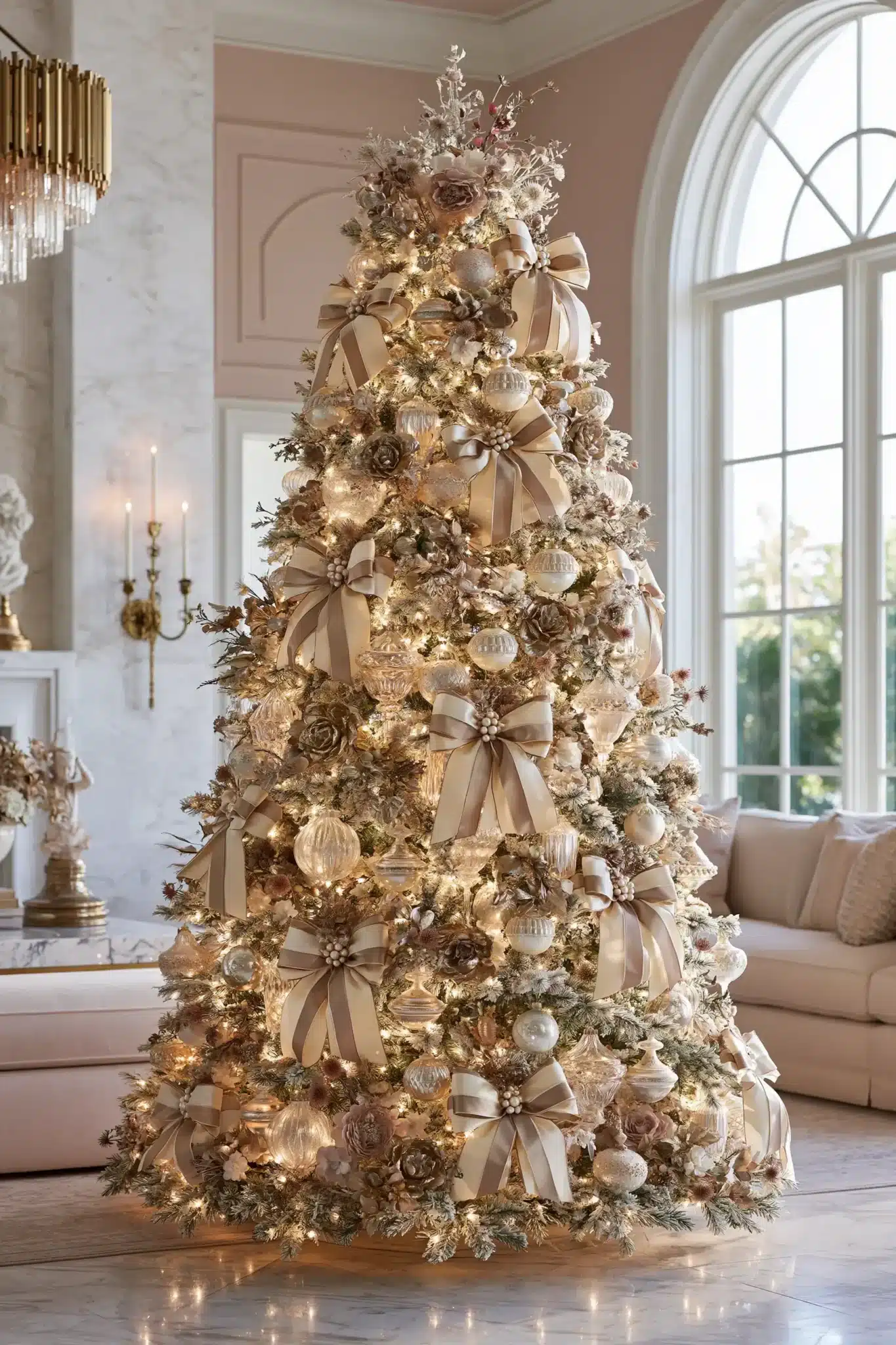 29 Christmas Tree Decor Ideas That Keep the Tree From Looking Busy 6 christmas tree decor ideas