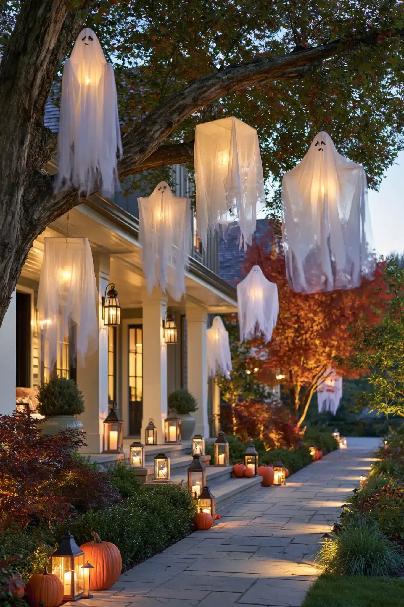 29 Outdoor Halloween Decor Ideas for a Porch That Welcomes, Not Warns 6 outdoor halloween decor