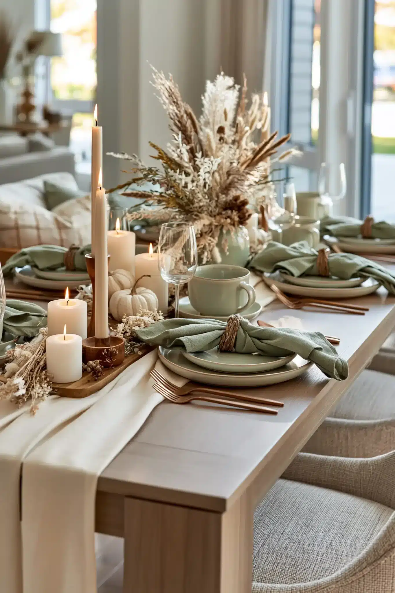 29 Simple Thanksgiving Table Decor Ideas for a Climb That Feels Calm 6 simple thanksgiving table decor