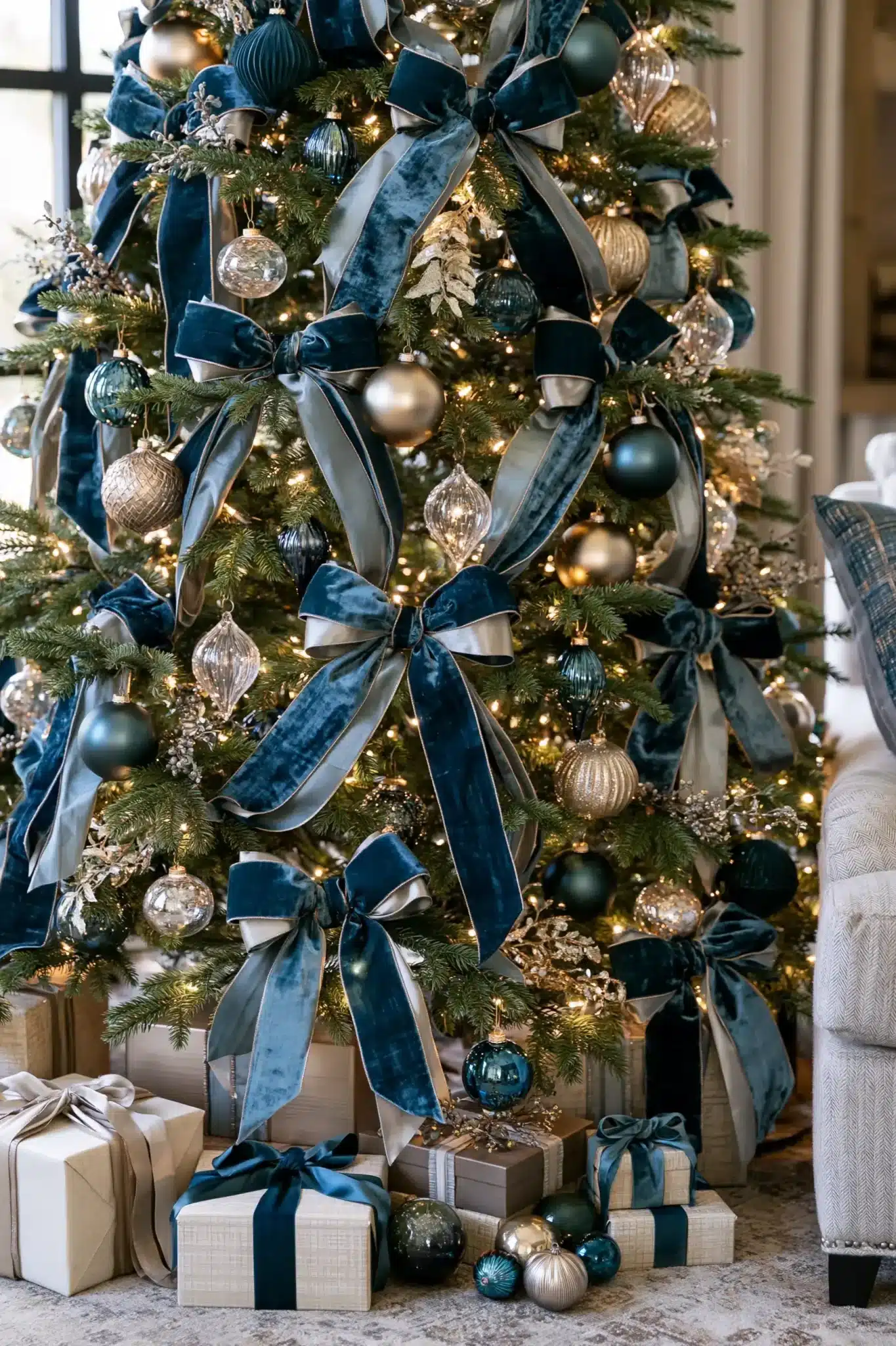 29 Modern Christmas Decor Ideas for a Home With Clean Lines 6 modern christmas decor