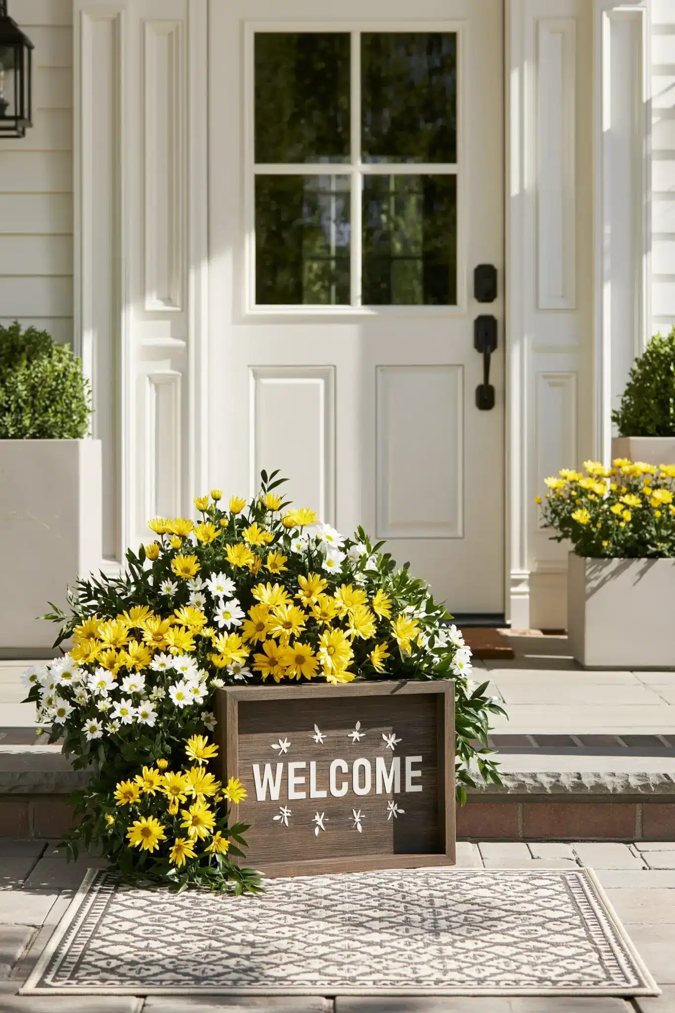 29 Spring Front Door Decor Ideas for an Entrance That Feels Fresh 6 spring front door decor