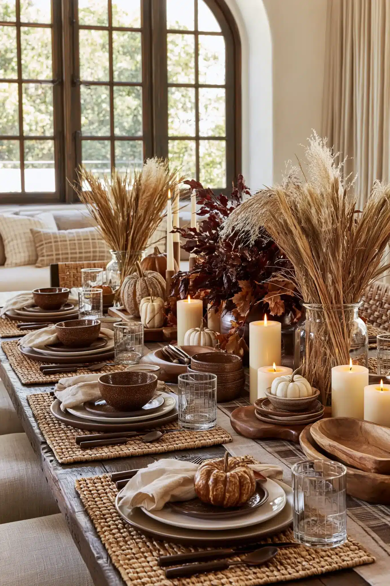 29 Simple Thanksgiving Table Decor Ideas for a Climb That Feels Calm 7 simple thanksgiving table decor