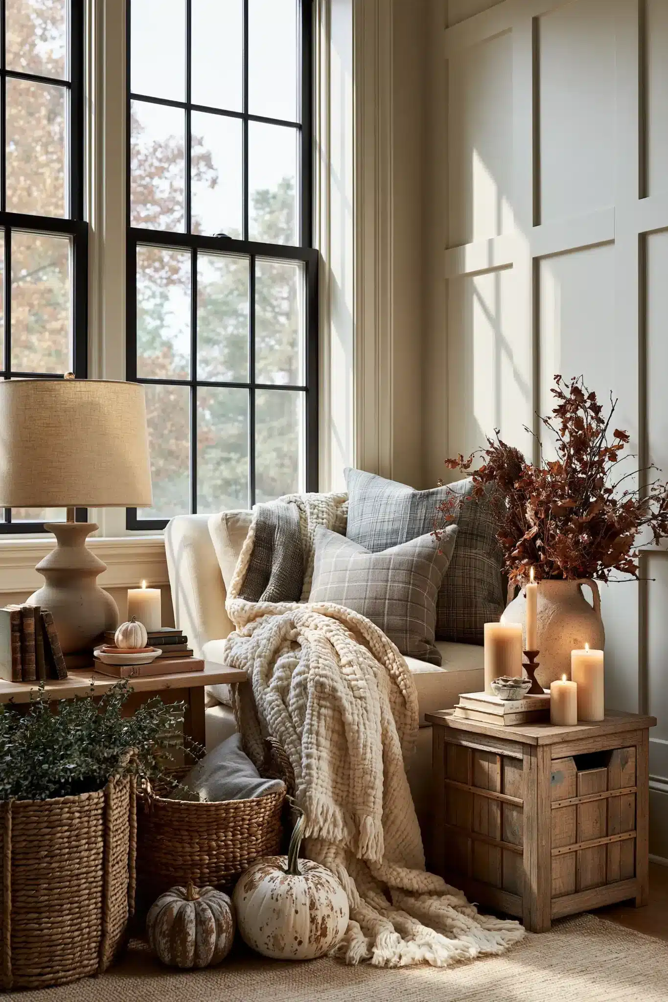 29 Fall Halloween Decor Ideas for a Season That Blends Both Holidays 7 fall halloween decor