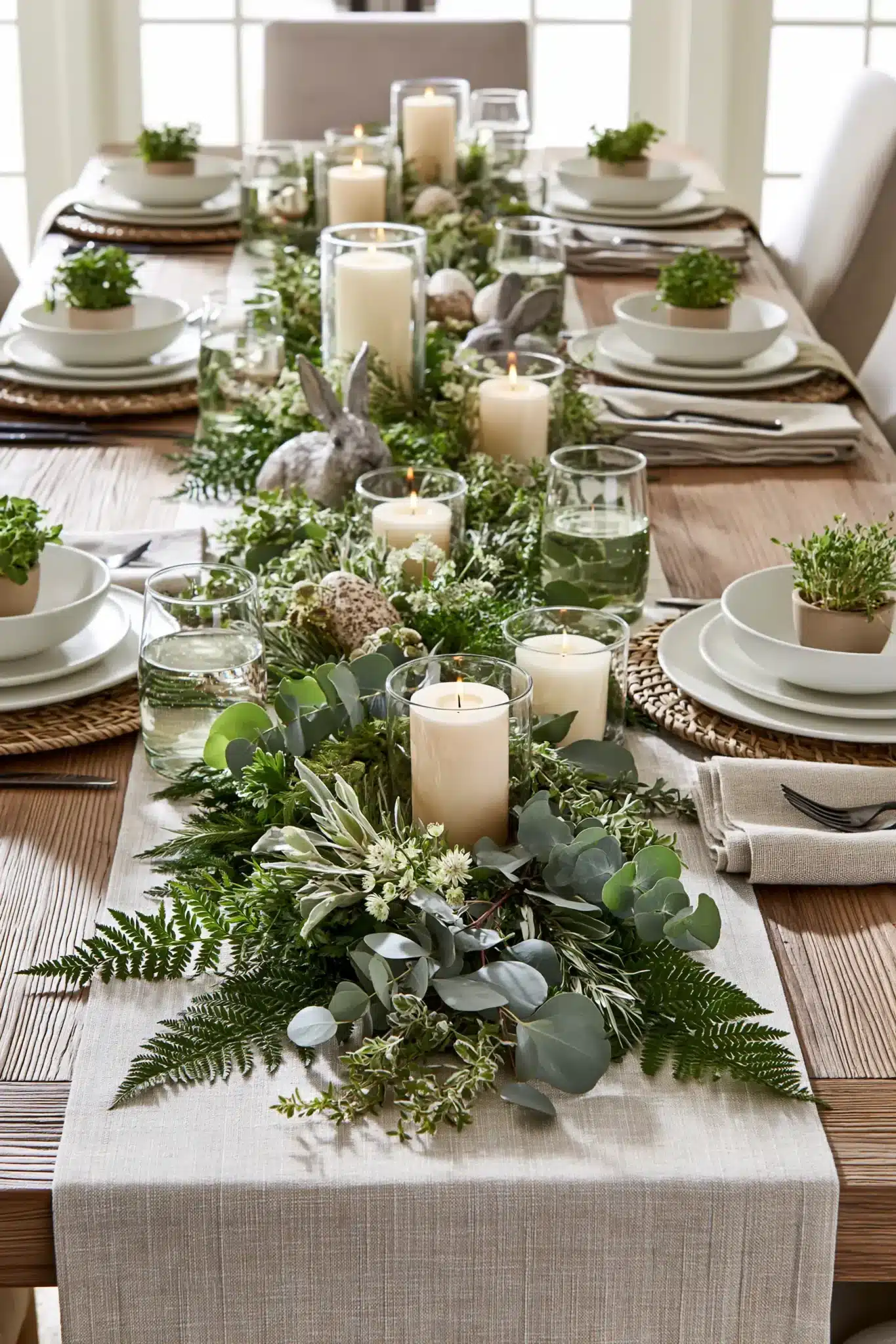 29 Spring Easter Decor Ideas That Keep the Table Simple 7 spring easter decor