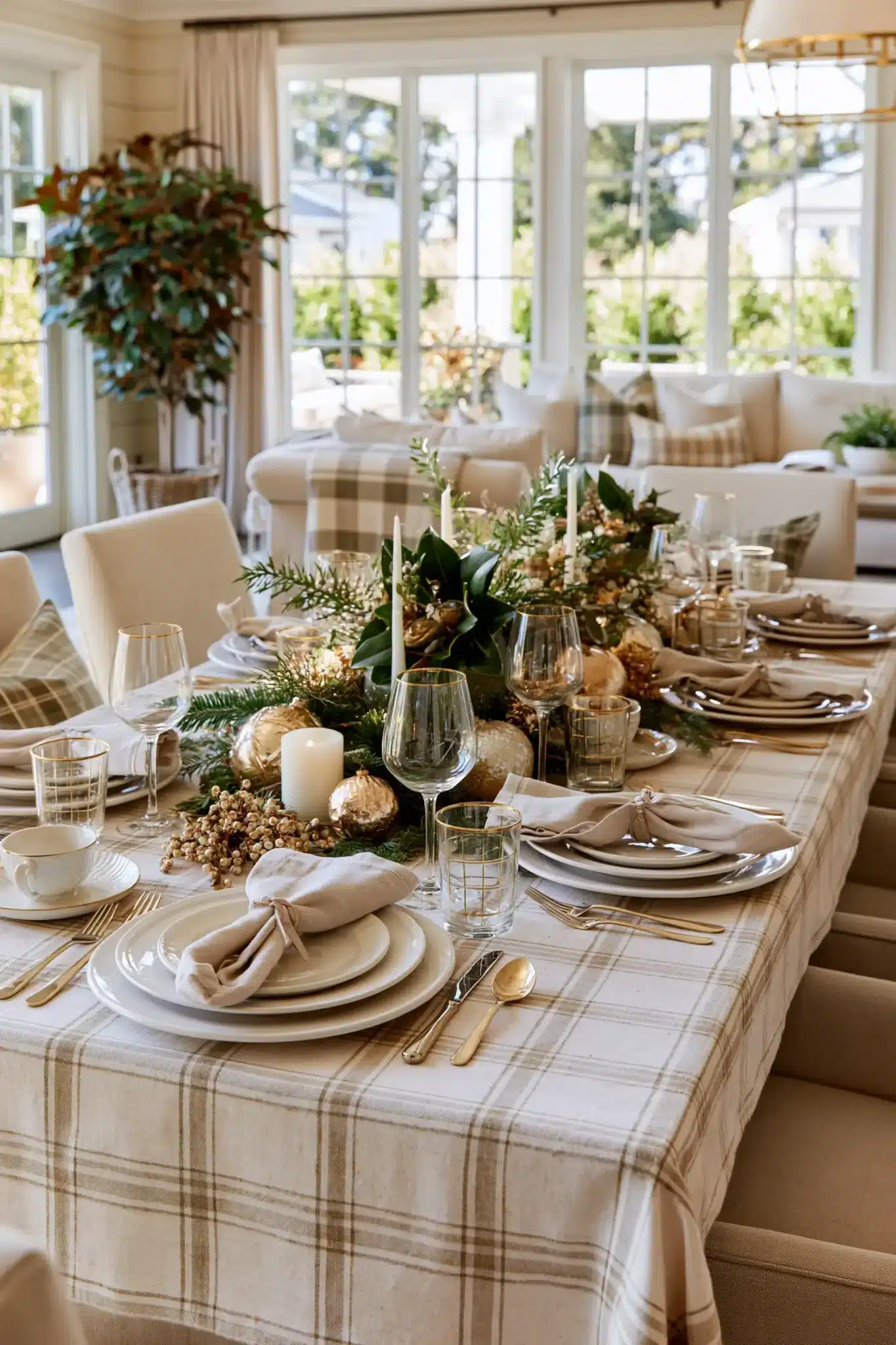 29 Christmas Table Decor Ideas for a Spread That Is Easy to Reset 7 christmas table decor