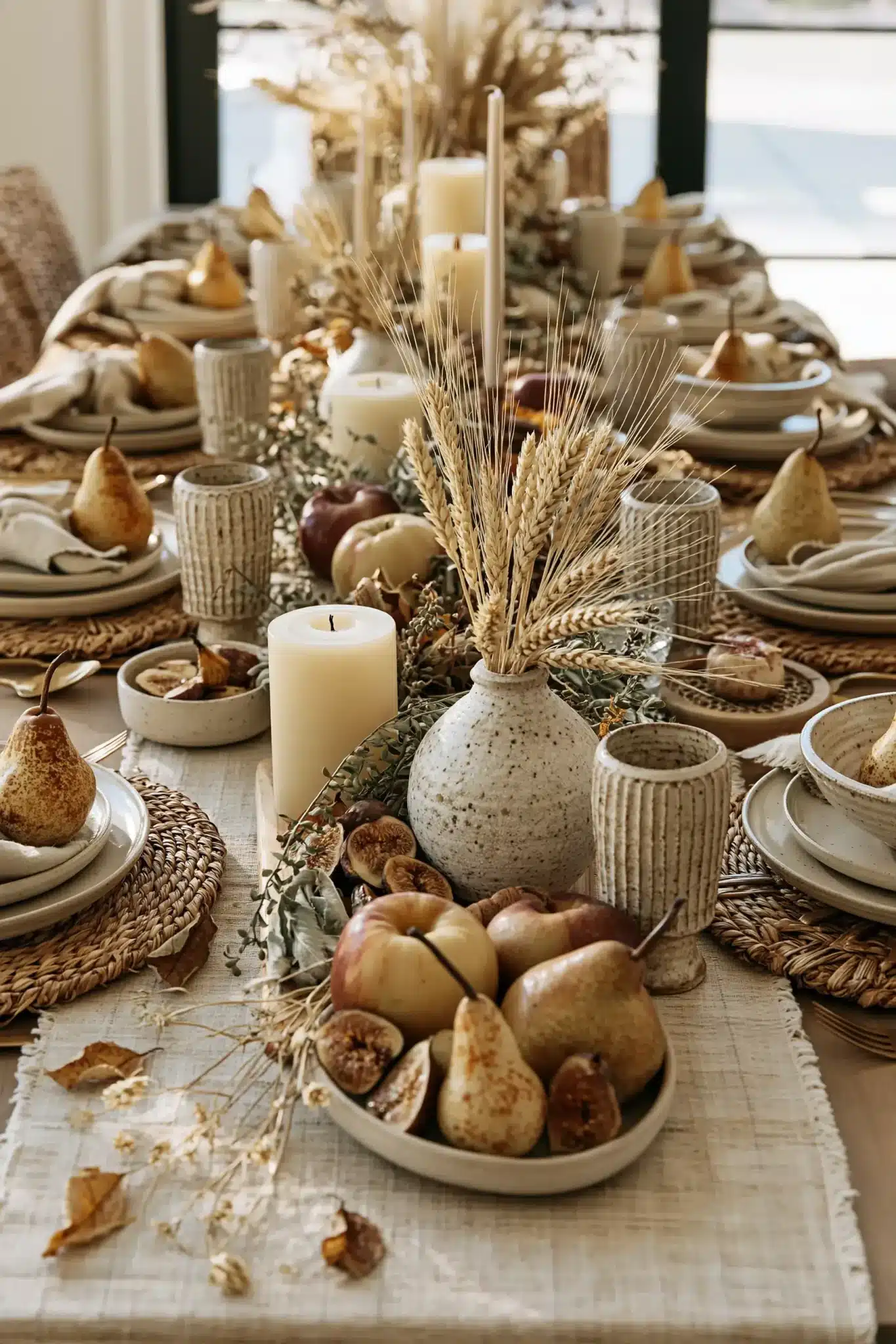 29 Thanksgiving Table Decor Ideas for a Centerpiece That Leaves Room for Plates 7 thanksgiving table decor ideas