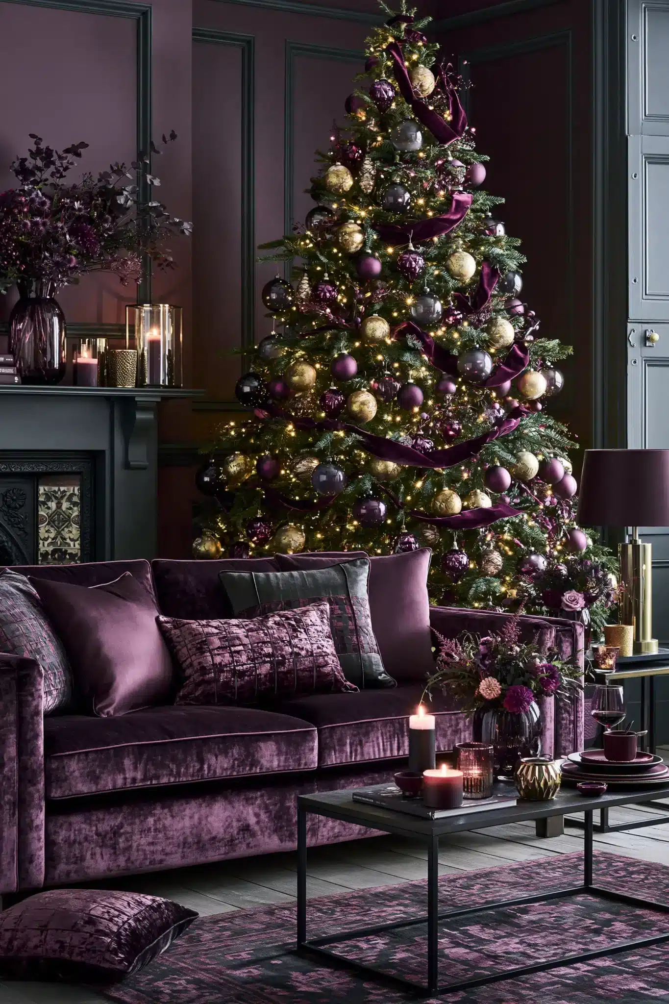 29 Moody Christmas Decor Ideas for a Season That Feels Calm 7 moody christmas decor