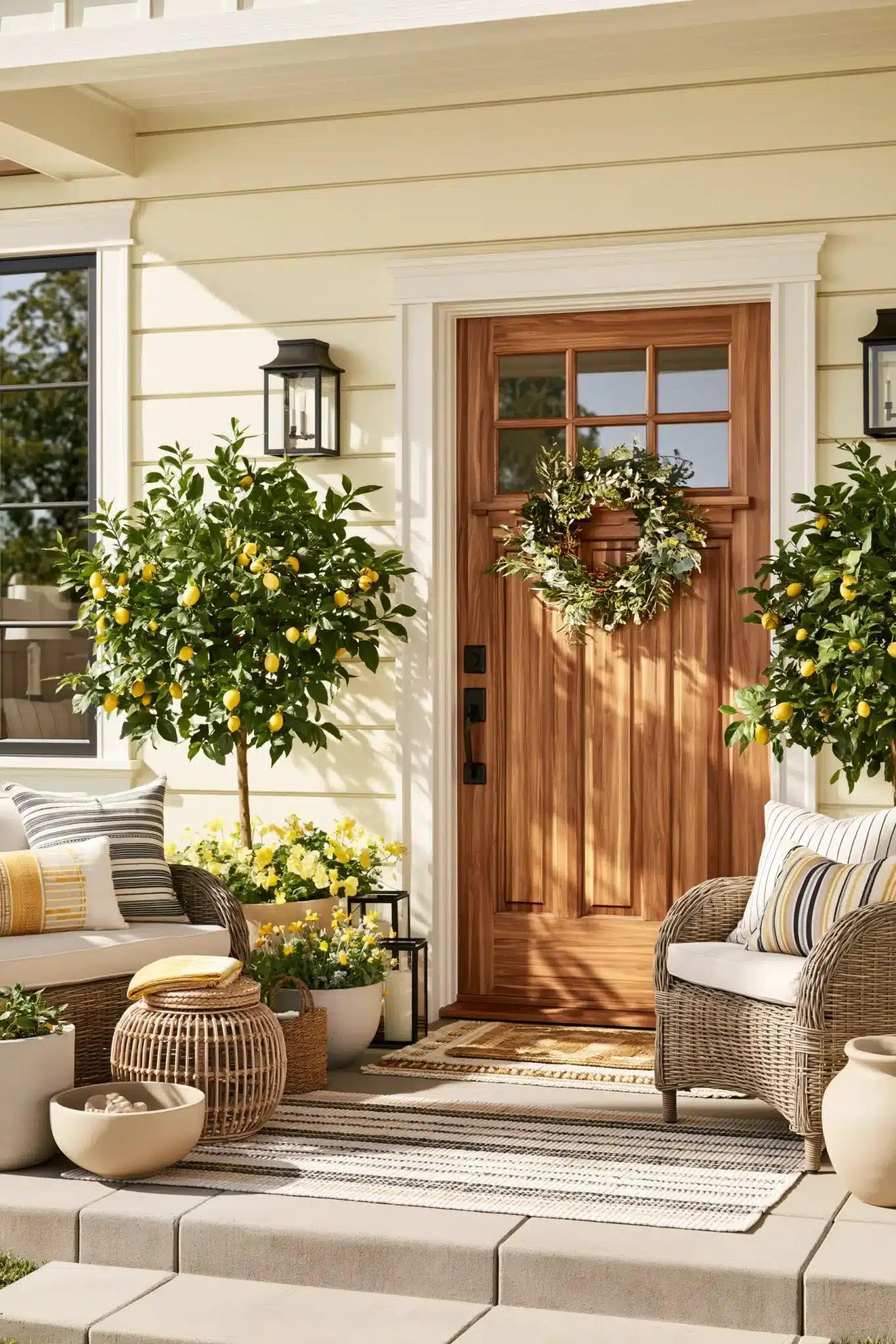 29 Spring Front Porch Decor Ideas for a Door That Says Welcome 7 spring front porch decor