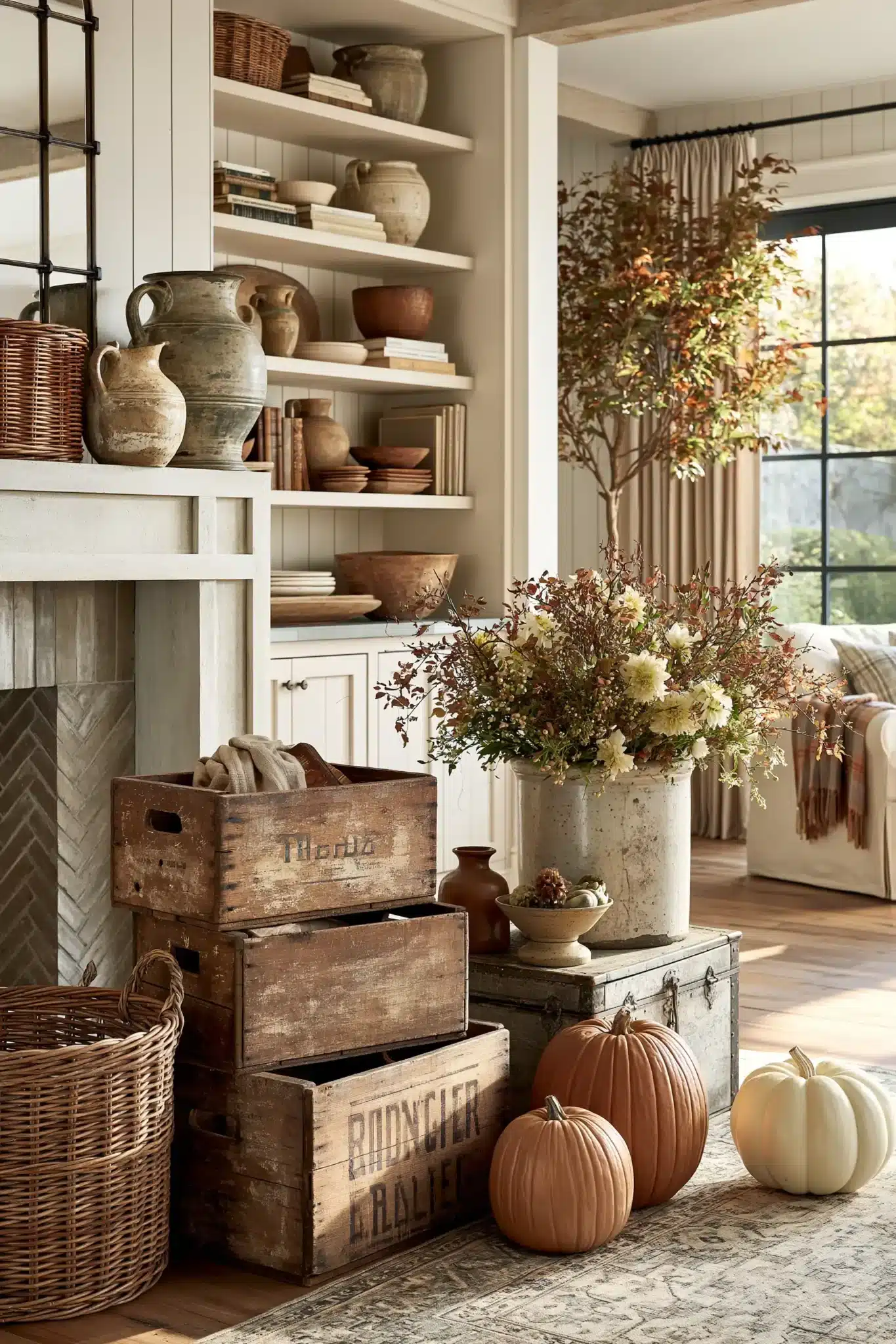 29 Fall Thanksgiving Decor Ideas for a House That Warms Up Slowly 7 fall thanksgiving decor