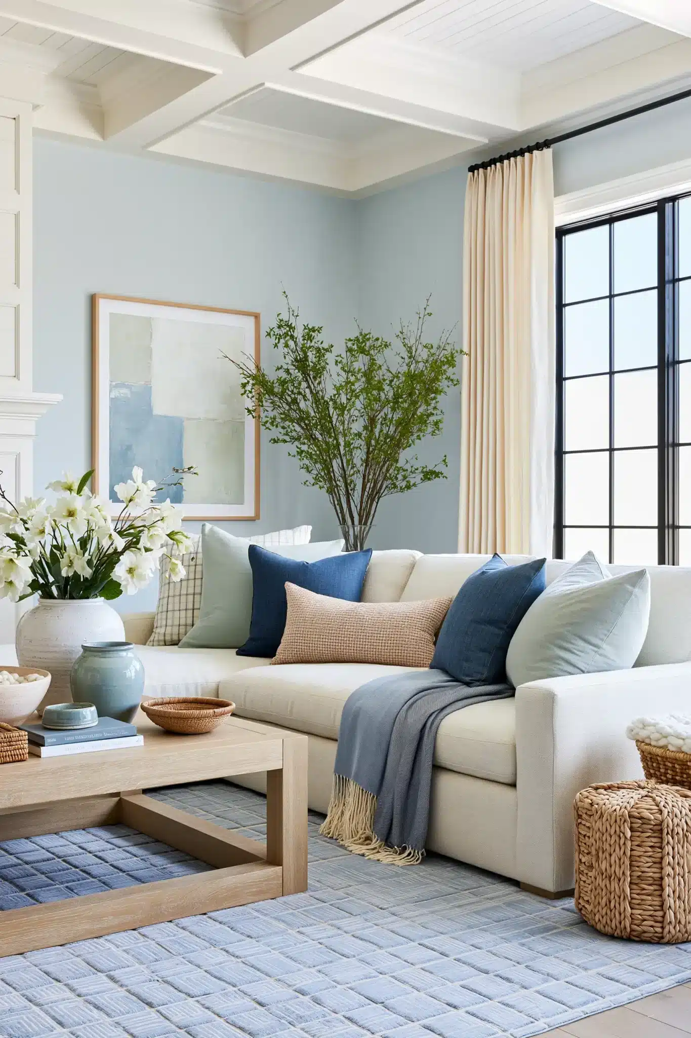 29 Spring Living Room Decor Ideas for a Space That Breathes Again 8 spring living room decor