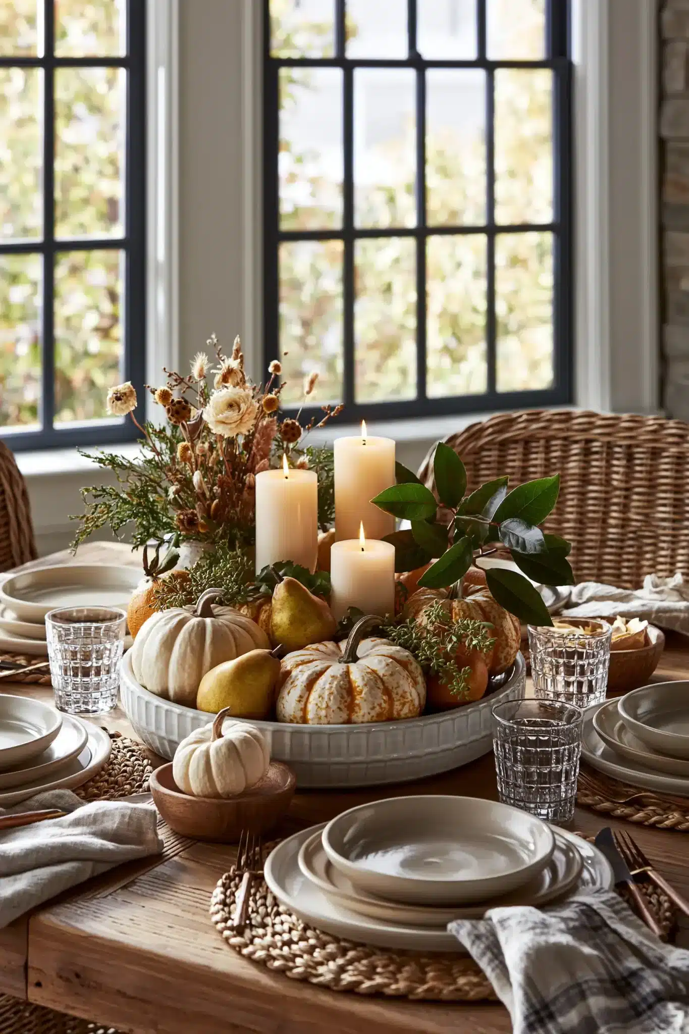 29 Simple Thanksgiving Table Decor Ideas for a Climb That Feels Calm 8 simple thanksgiving table decor